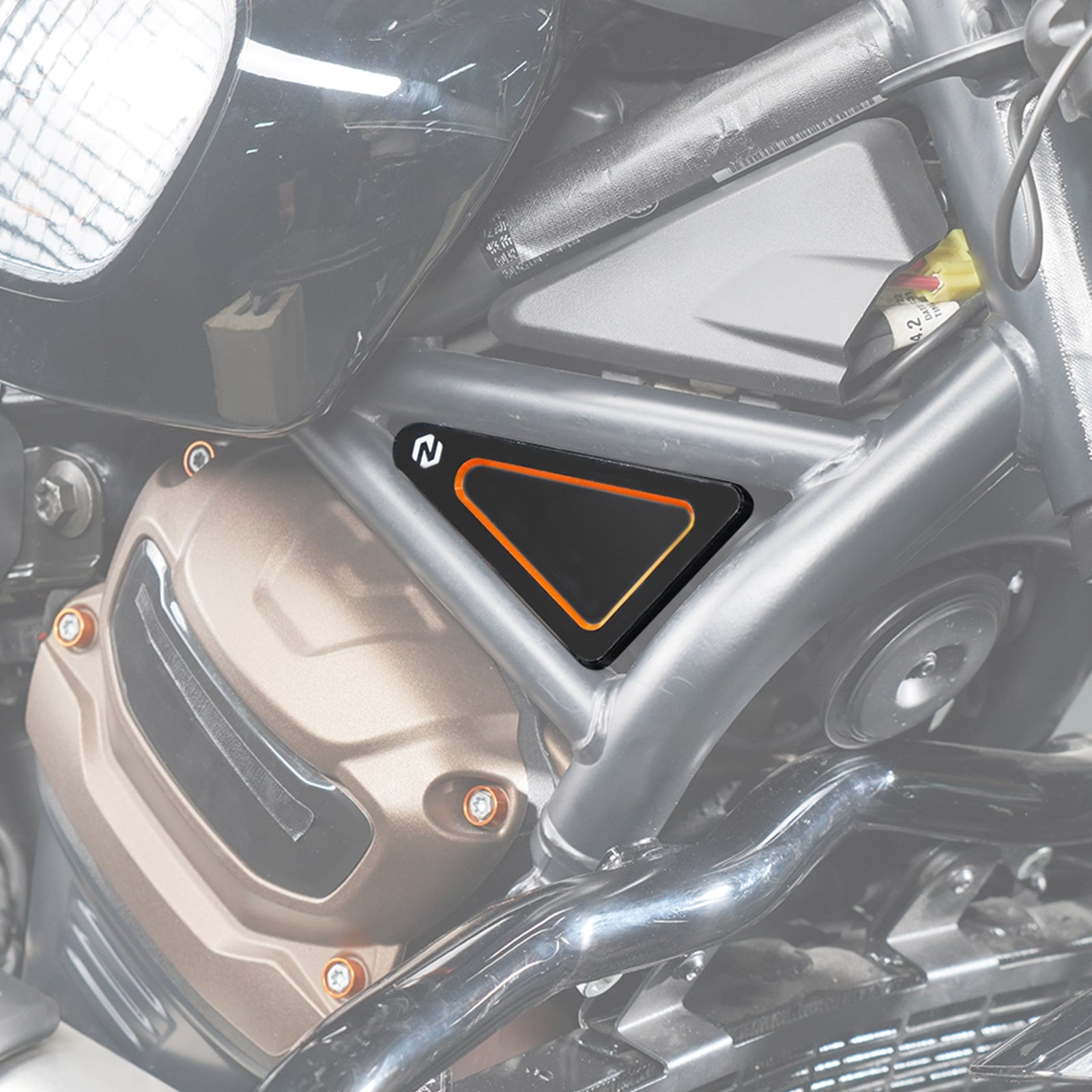 Right Side Front Frame Cover Protector Trim For Harley Sportster S 1250 Nightster 975