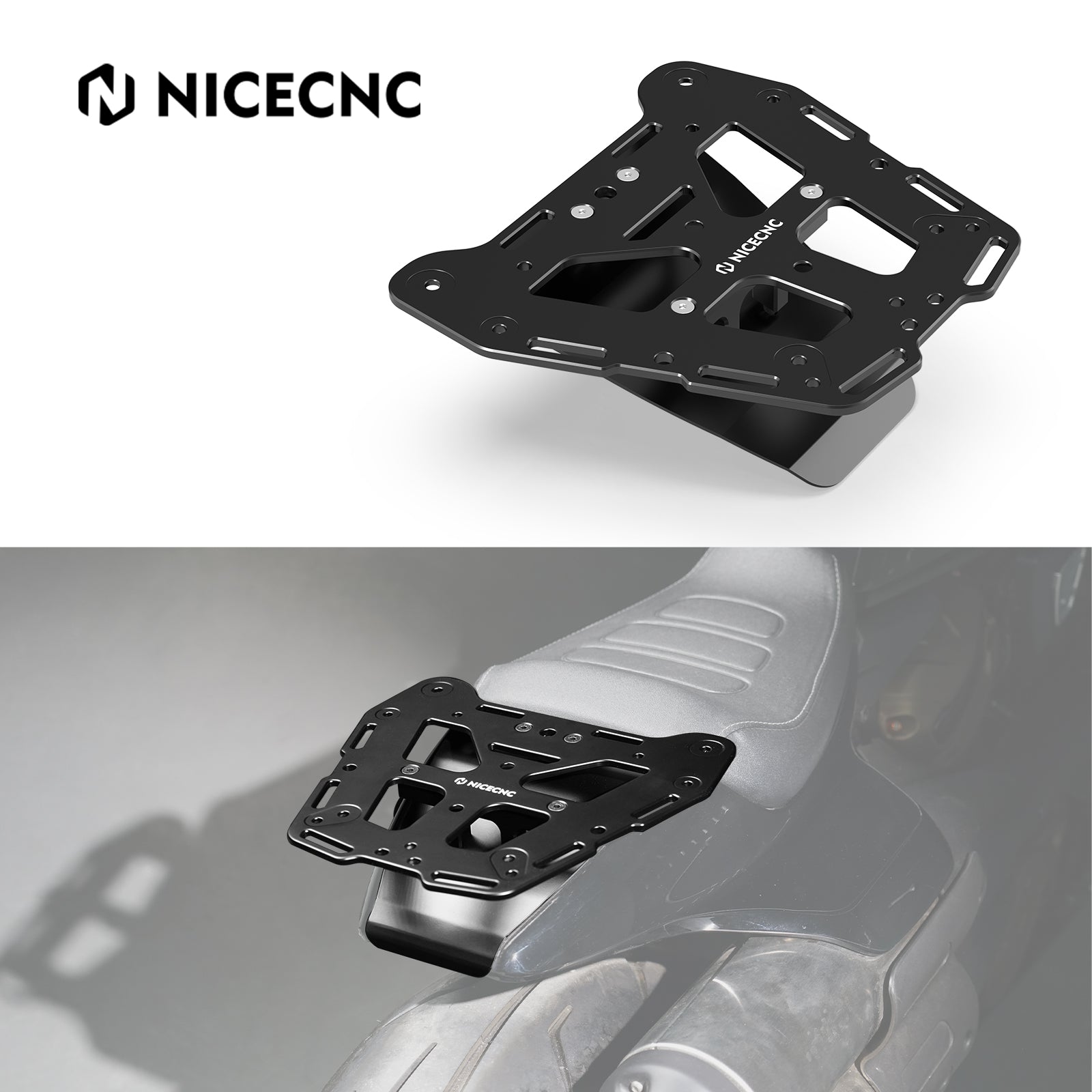 Rear Luggage Rack Cargo Plate Top Case Mounting For Harley Sportster S 2021-2026