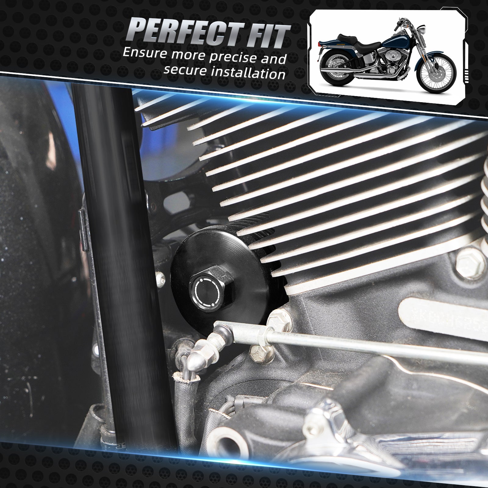 Reusable Magnetic Oil Filter Kit For Harley Street Glide Road King Freewheeler