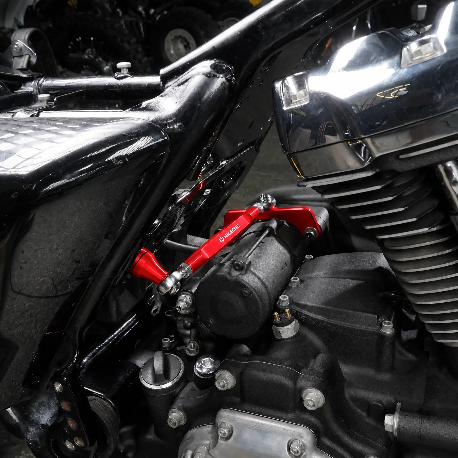 M8 Touring Frame Stabilizer For Harley Road King Street Glide Road Glide 2017+