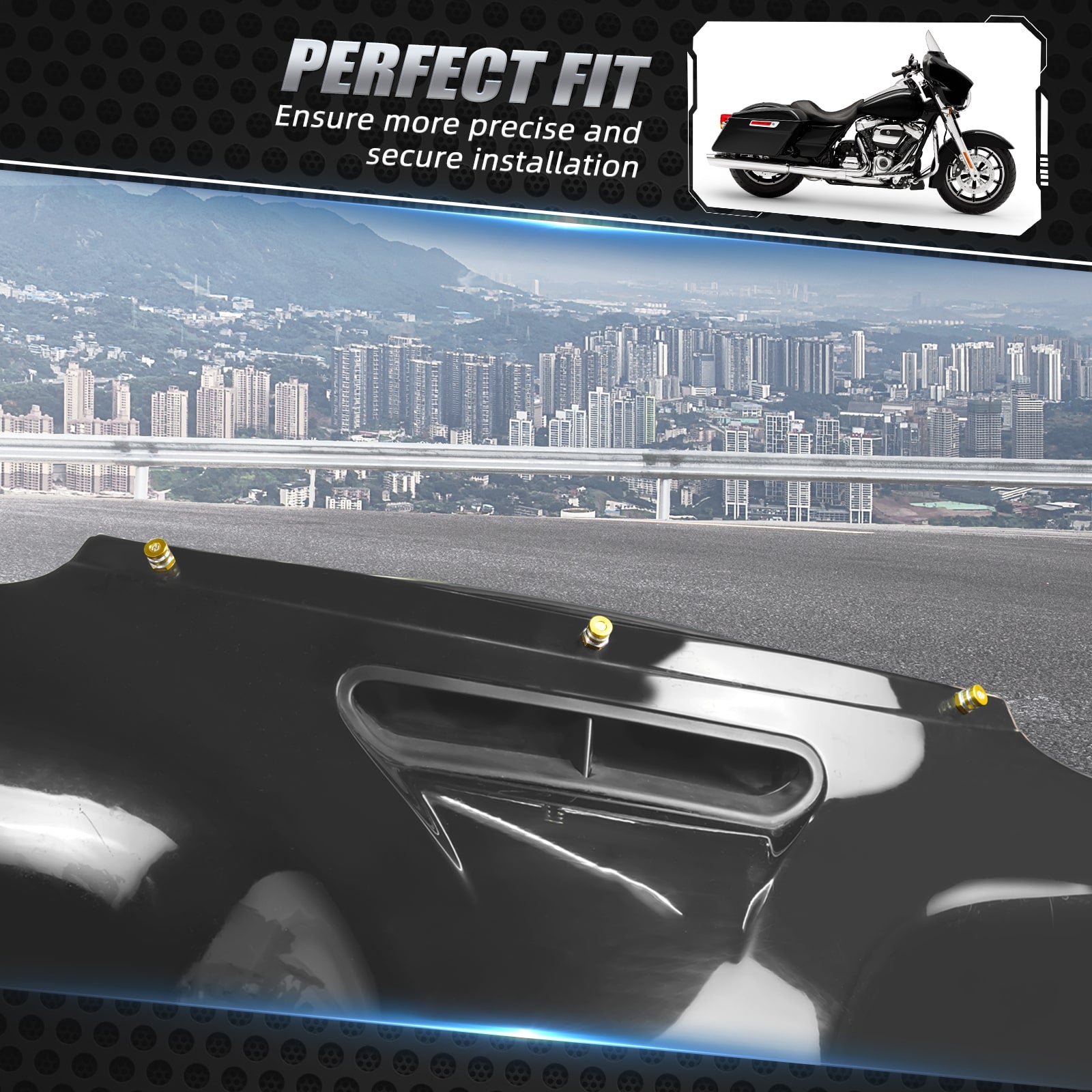 Windshield Mounting Spikes Screws For Harley Street Glide FLHX 2014-2023