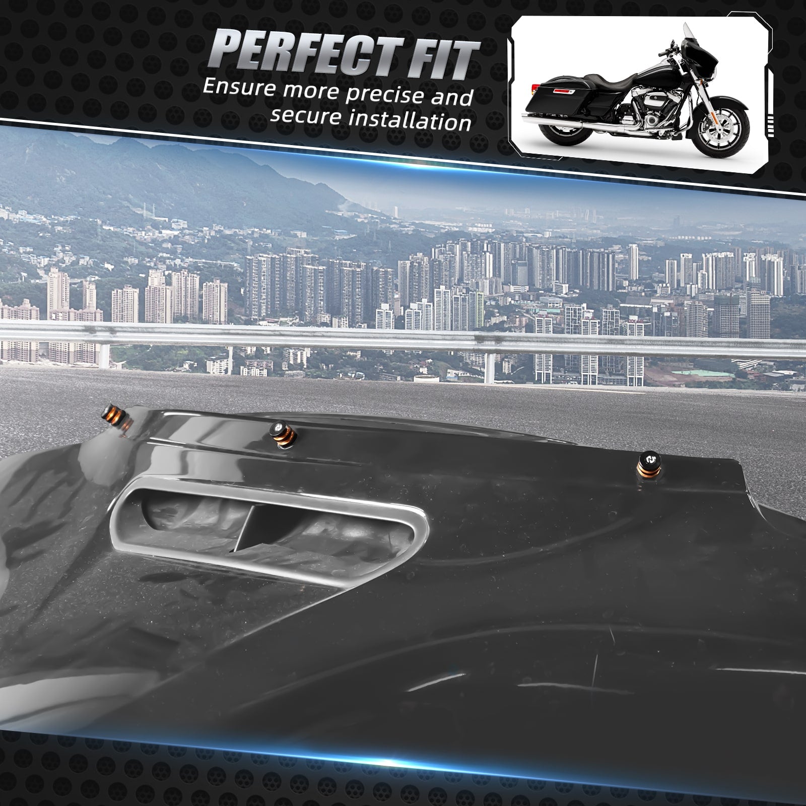 Windshield Mounting Spikes Screws For Harley Street Glide FLHX 2014-2023