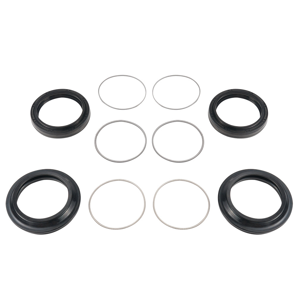 4pcs Fork Oil Dust Seals Kit Set For Kawasaki Honda Suzuki Triumph Yamaha