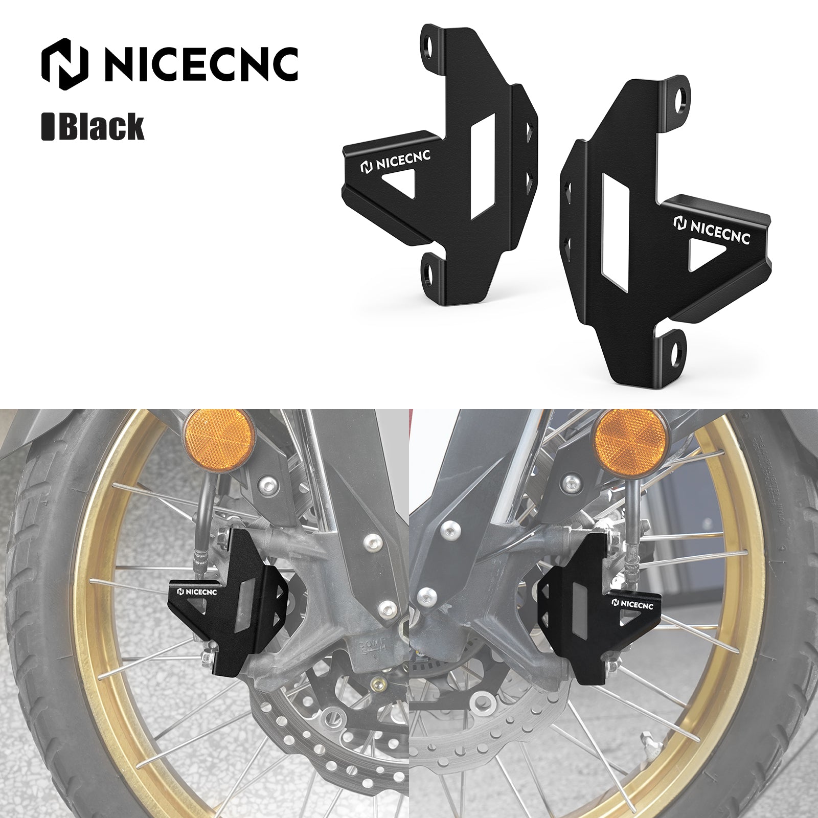 Front Brake Caliper Guard Kit For Honda Africa Twin CRF 1000 1100L ADV Sports