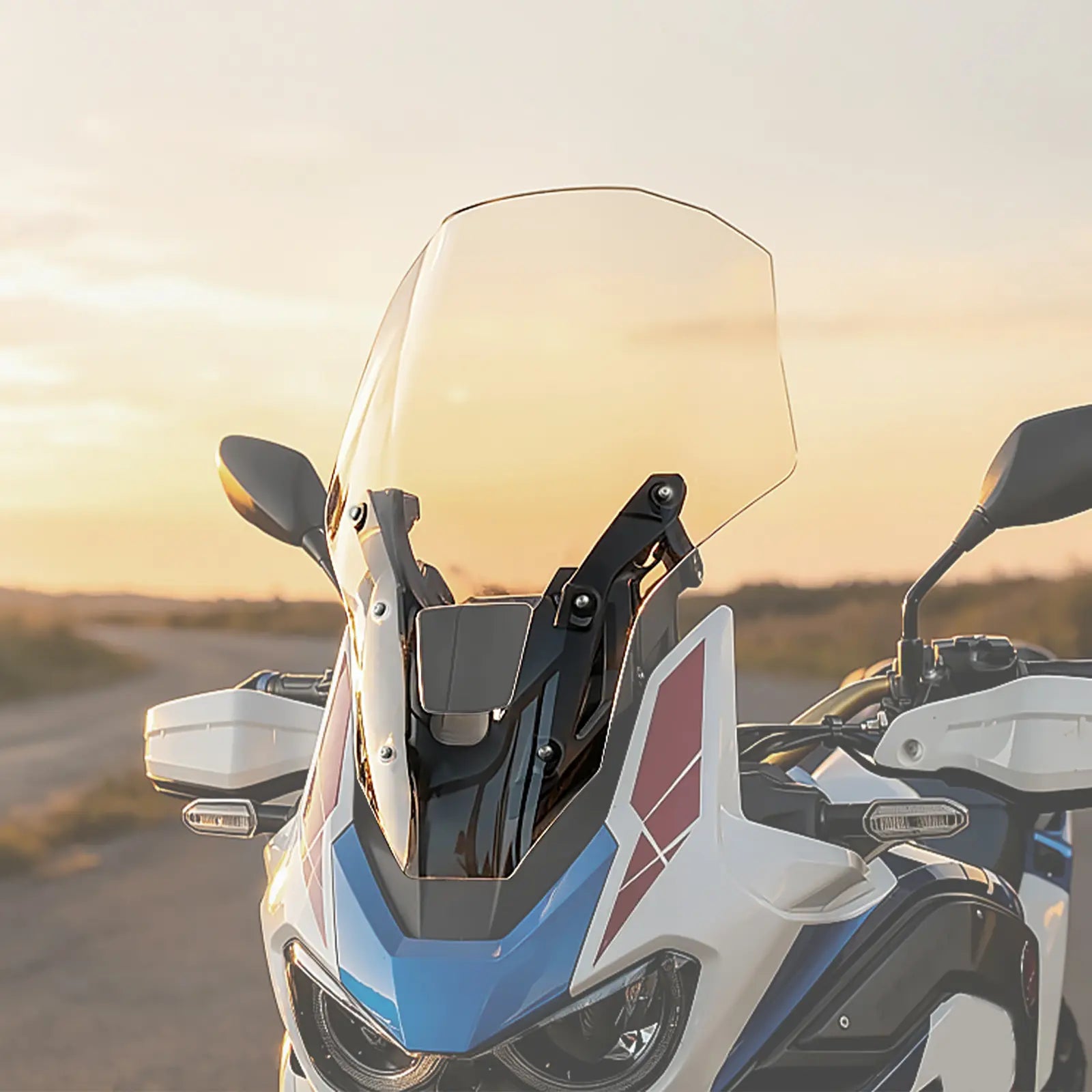 100mm Raised Windshield Windscreen For Honda Africa Twin CRF 1100L ADV Sports