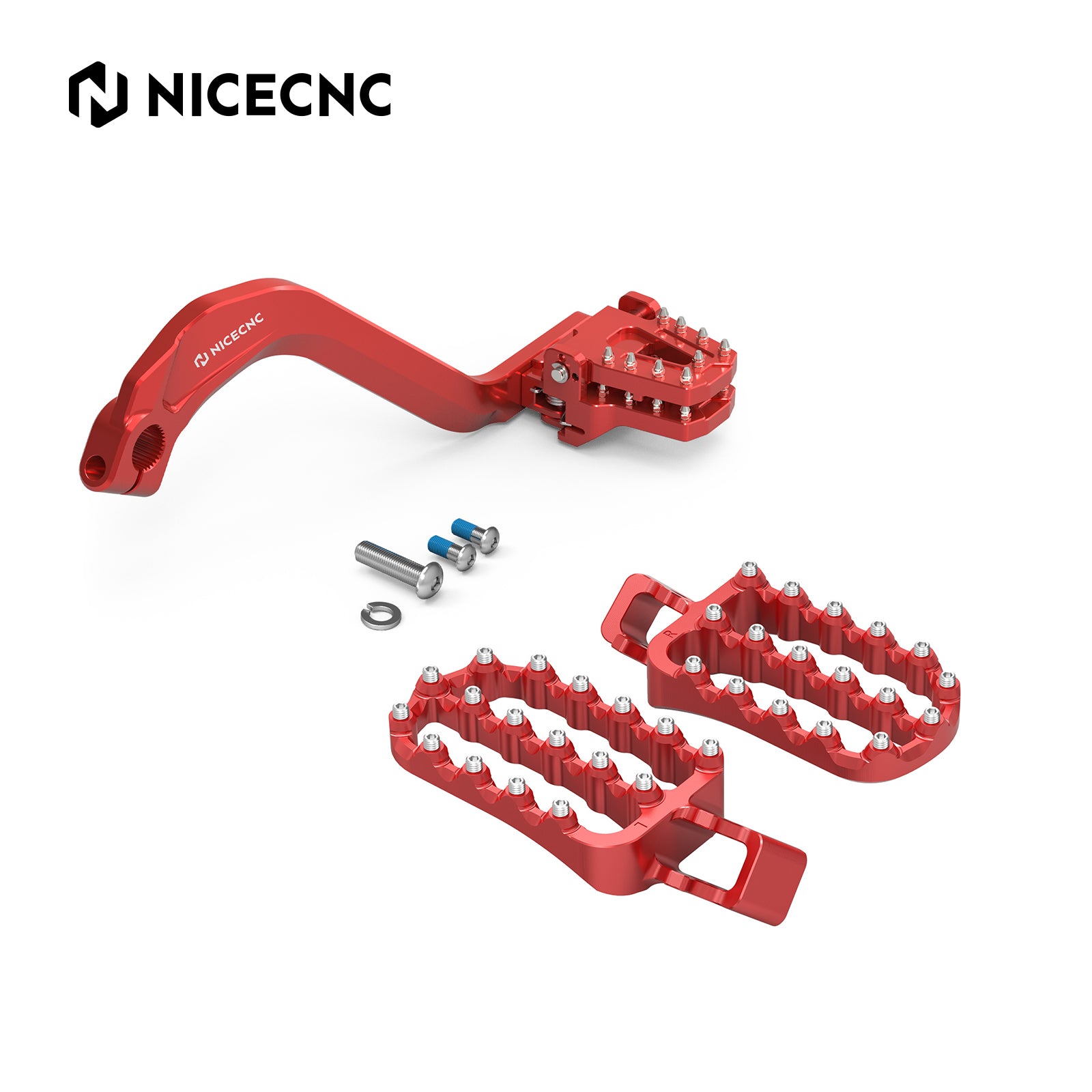 Enlarged Foot Pegs + Dual Height Rear Brake Lever For Honda Africa Twin CRF 1100L 20-26