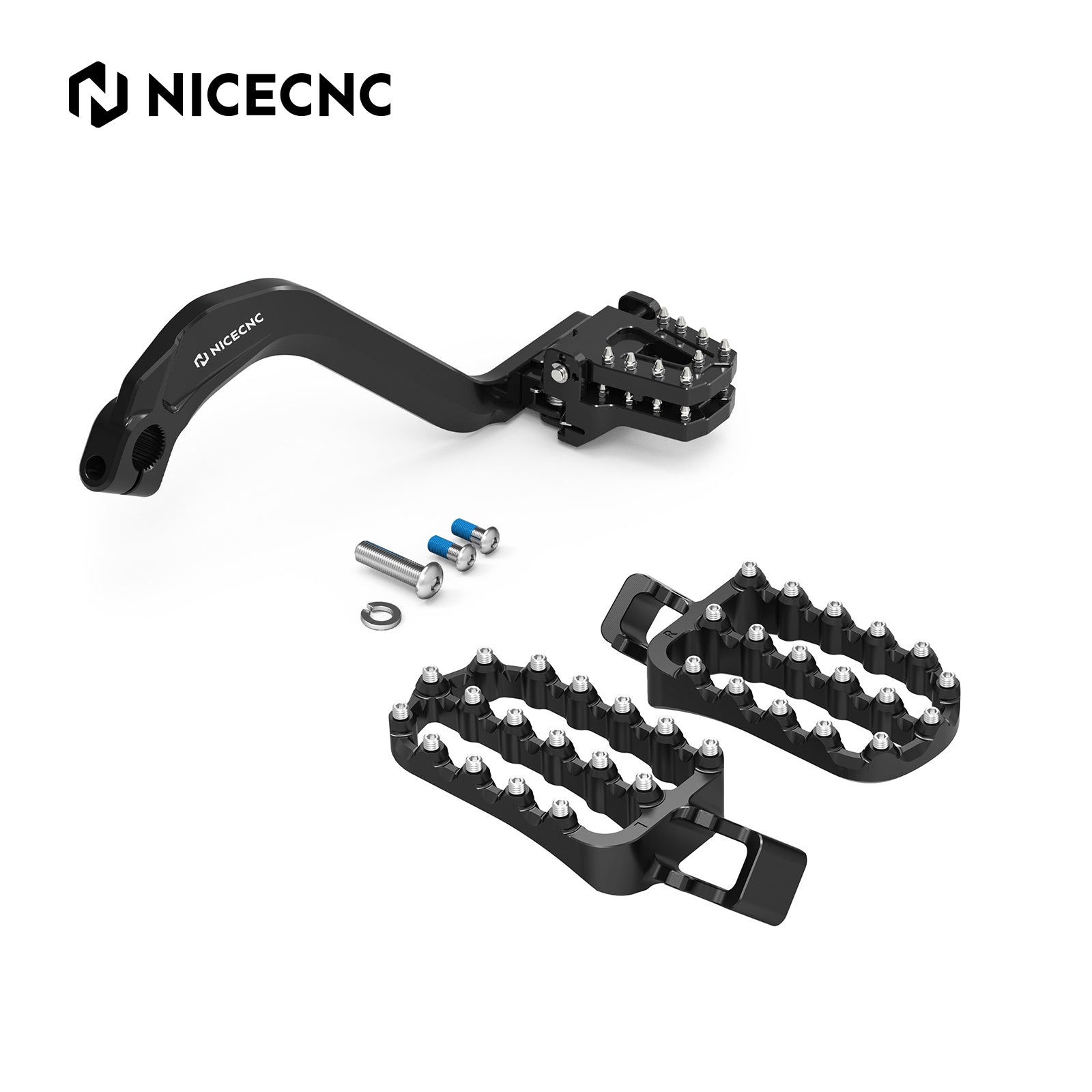 Enlarged Foot Pegs + Dual Height Rear Brake Lever For Honda Africa Twin CRF 1100L 20-26