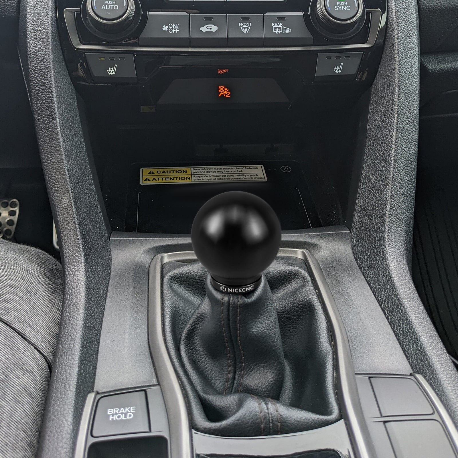 Low-Profile Shift Knob Kit For Honda Civic Accord Acura RSX RSX-S TSX