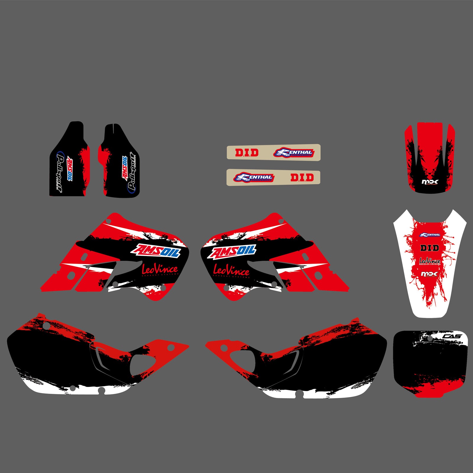 Team Decals Stickers Graphics Kit For HONDA CR125 98-99 CR250 97-99