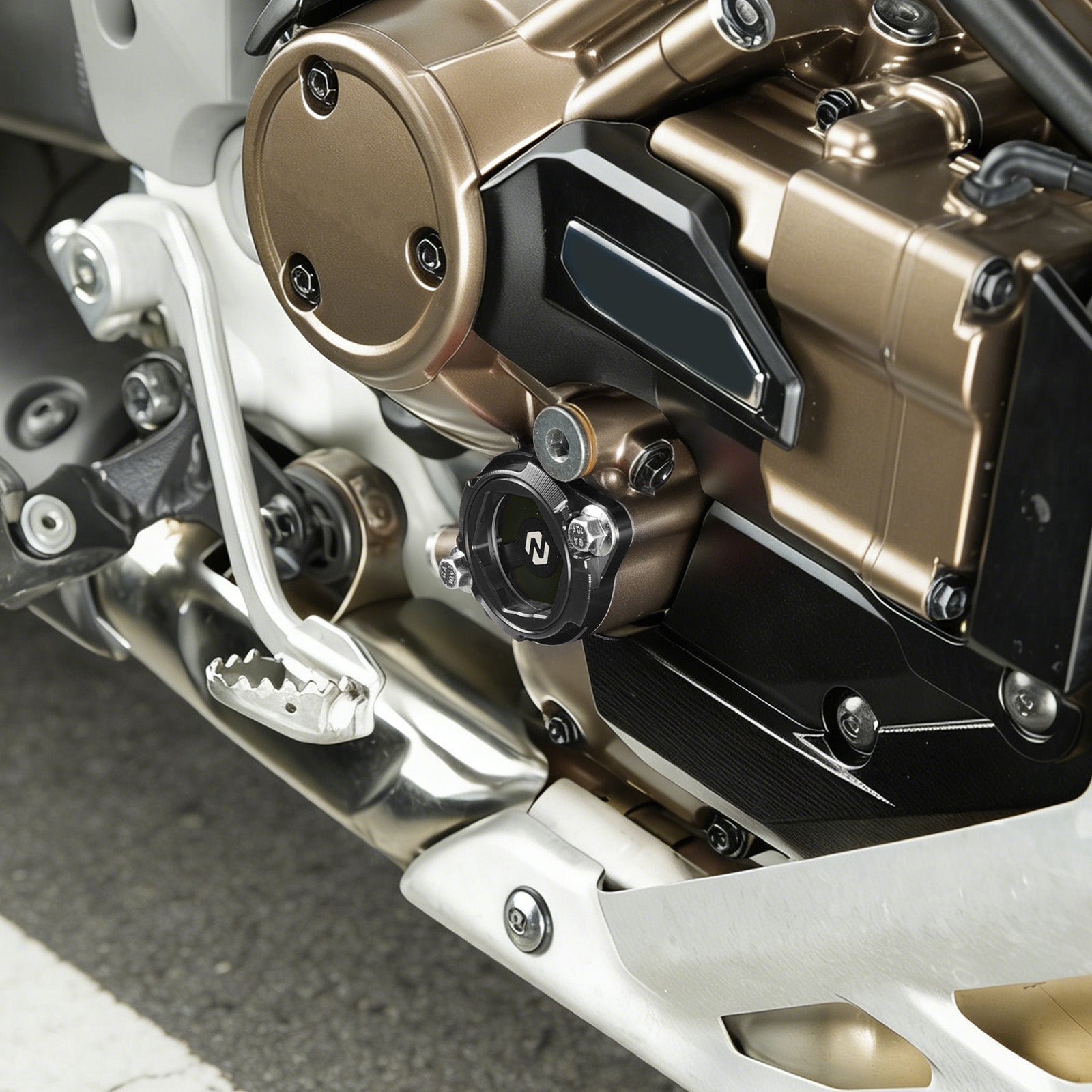 Transparent Oil Filter Cover For Honda Africa Twin CRF 1000 1100L ADV Sports