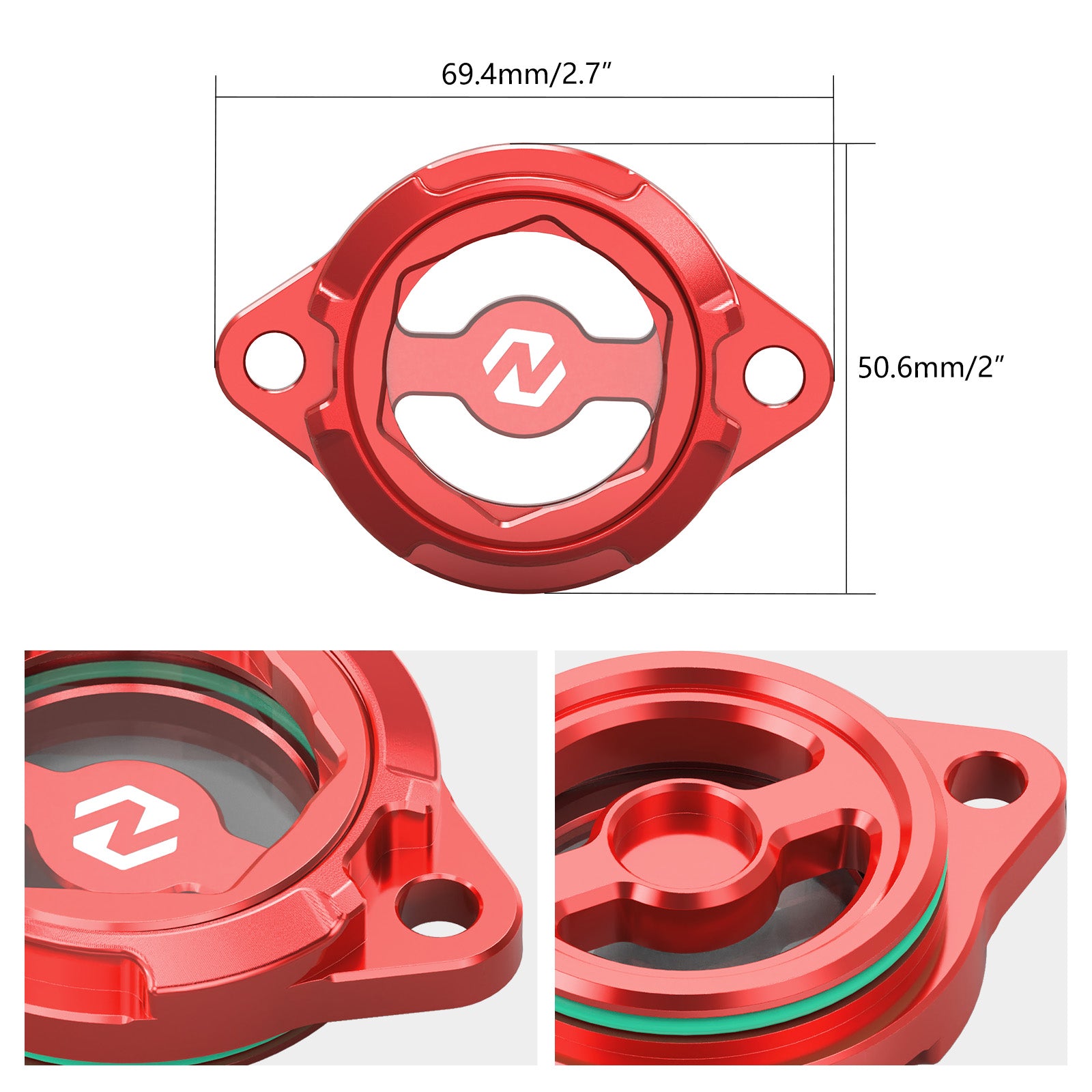 Transparent Oil Filter Cover For Honda Africa Twin CRF 1000 1100L ADV Sports