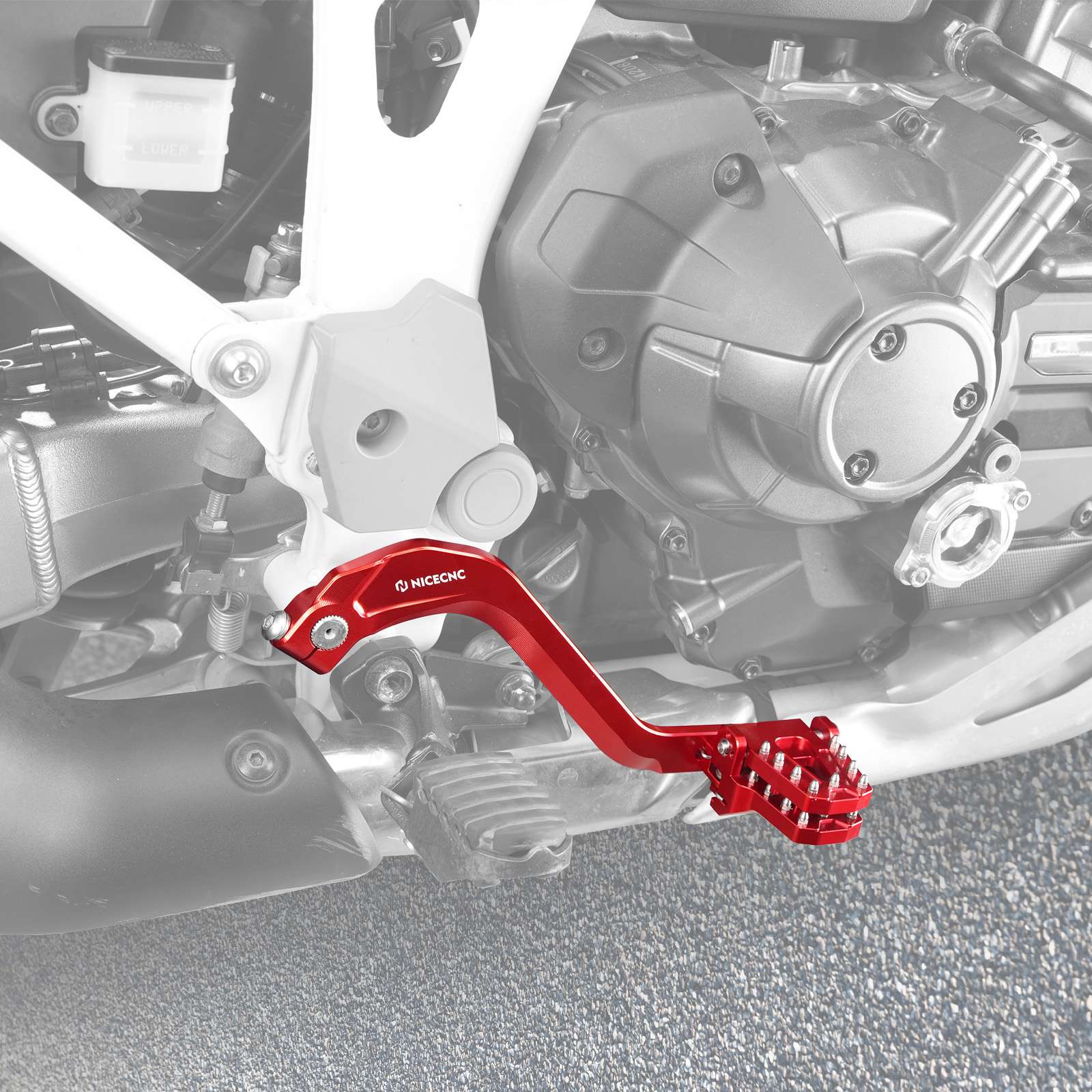 Adjustable Dual Rear Brake Pedal Lever Assly For Honda CRF 1000L 1100L Africa Twin