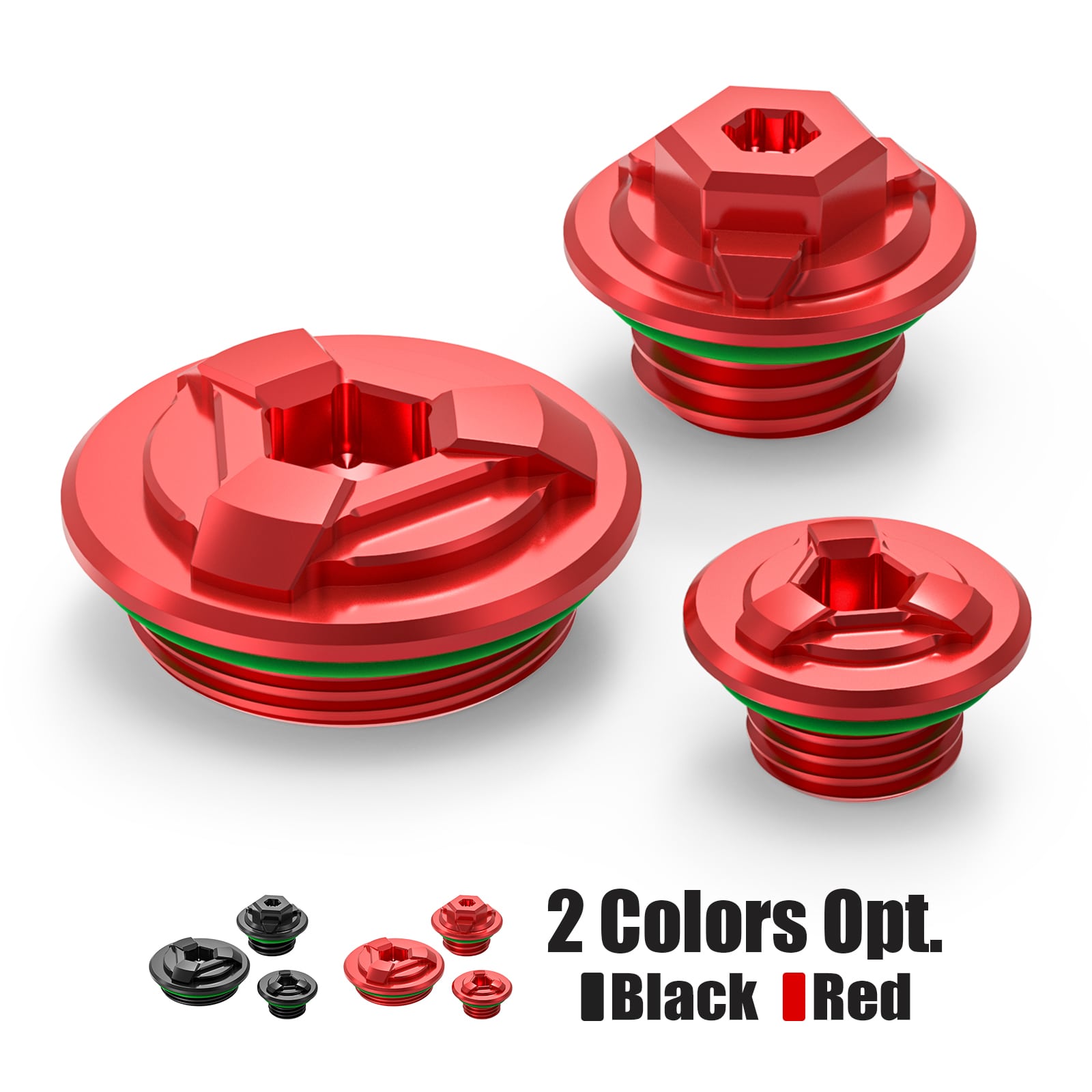 Engine Timing Hole Plug & Oil Filler Cap Kit For Honda CRF1000L CRF1100L Africa Twin