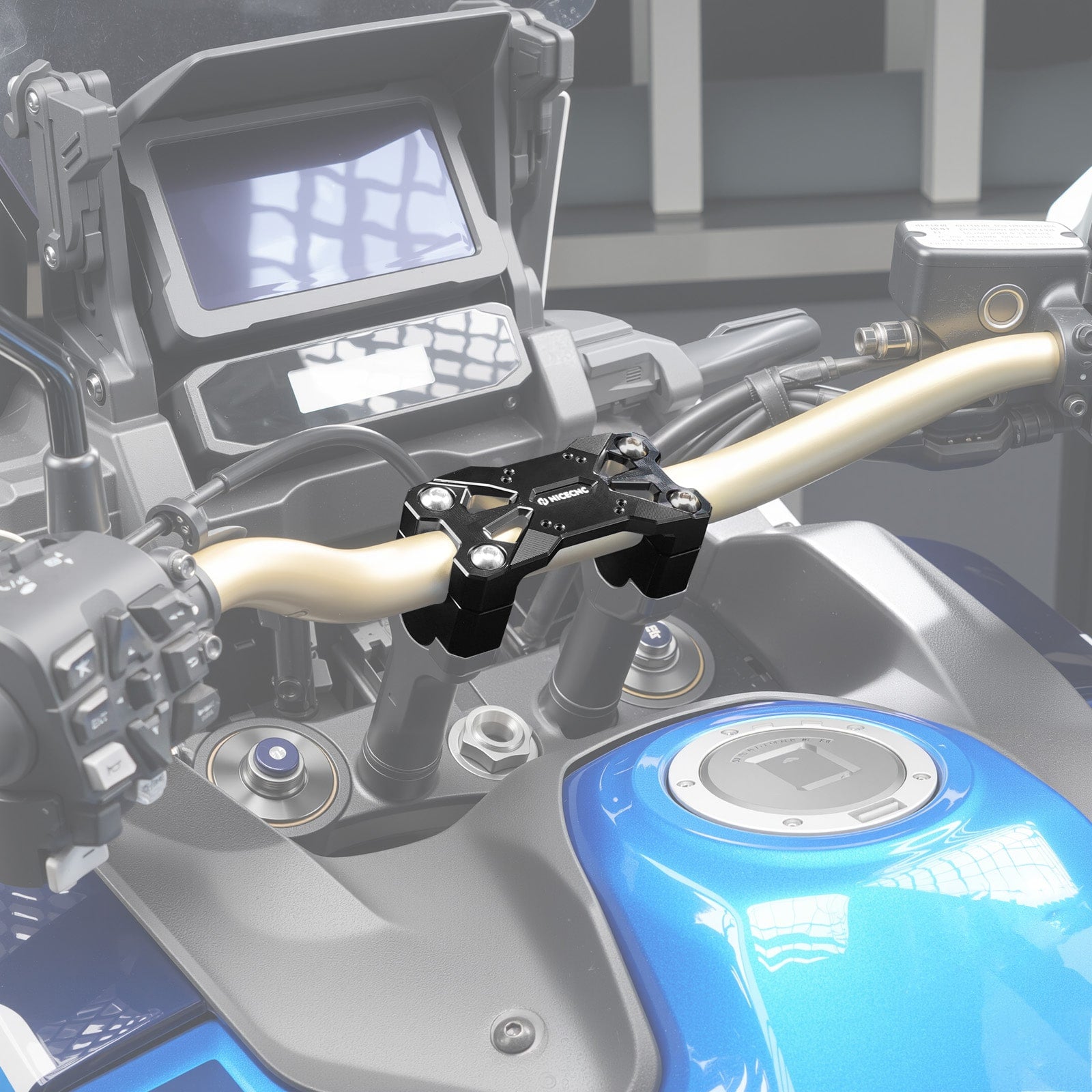 Handlebar Riser 25mm with AMPS Pattern For Honda CRF1100L Africa Twin 2020-2025