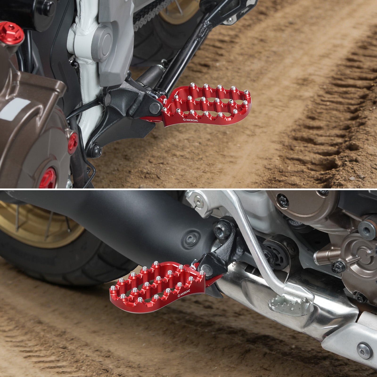 Forged Enlarged Foot Pegs For Honda CRF1100L Africa Twin 2020-2025