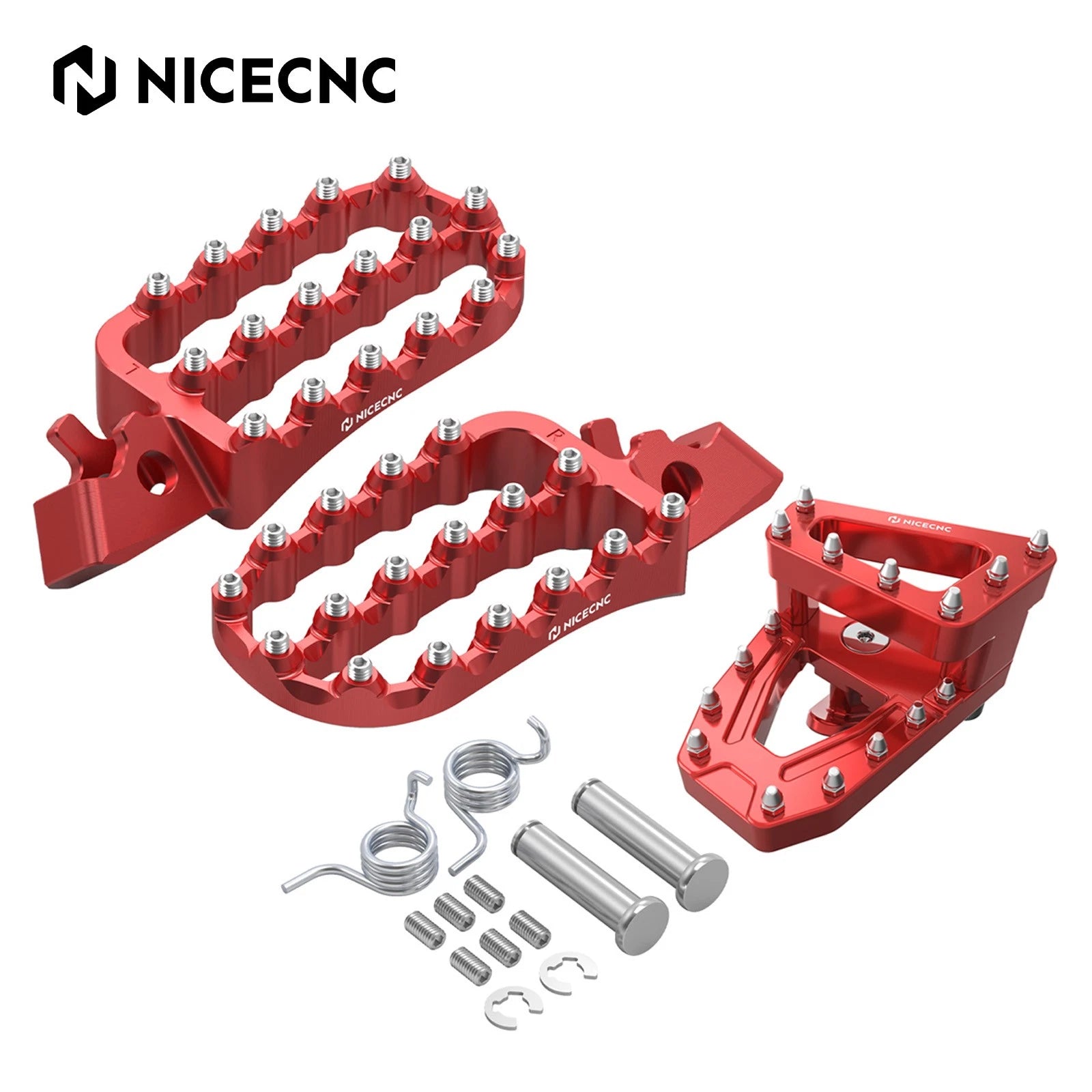 Enlarged Footpegs & Dual Control Brake Pedal Extender For Honda CRF1100L Africa Twin