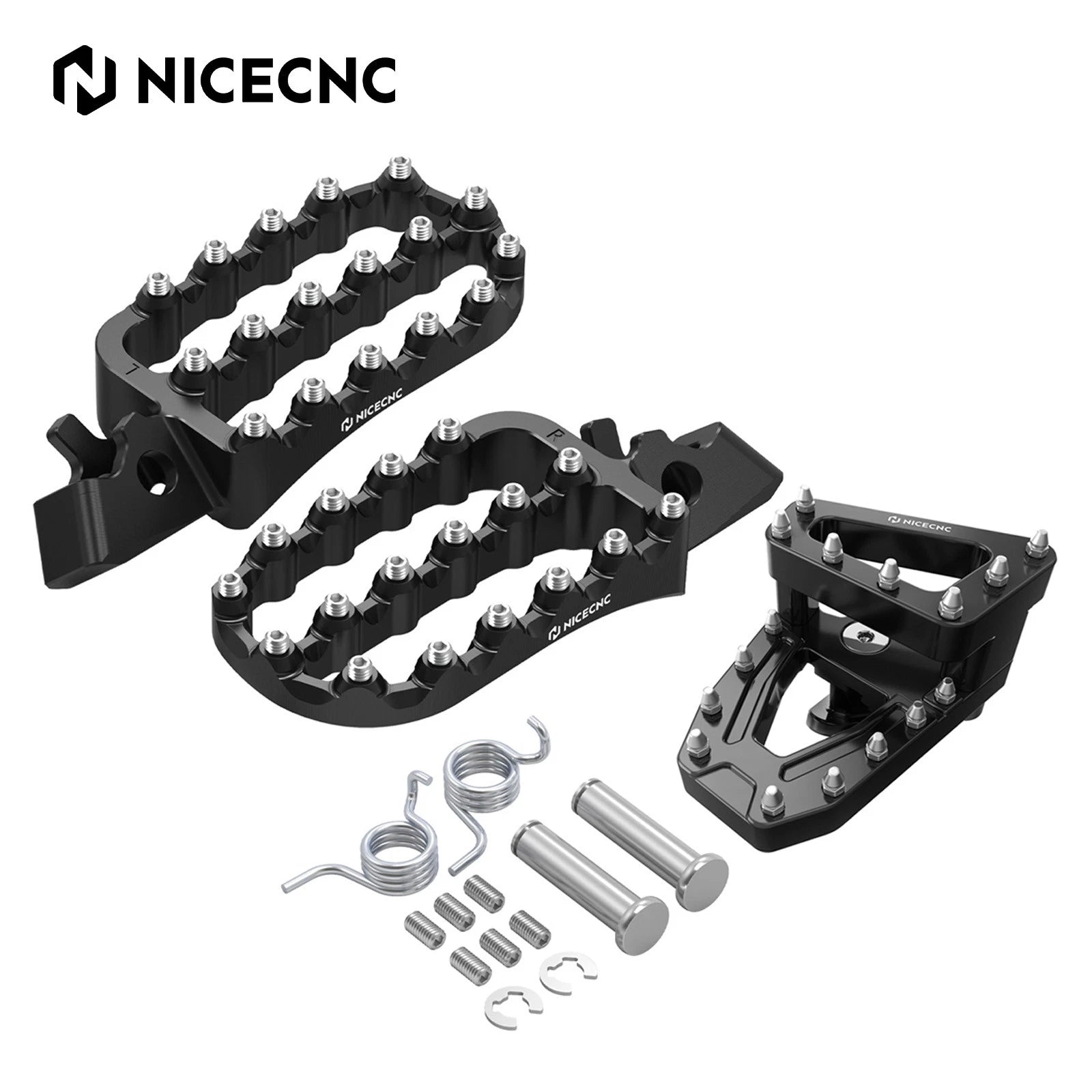 Enlarged Footpegs & Dual Control Brake Pedal Extender For Honda CRF1100L Africa Twin