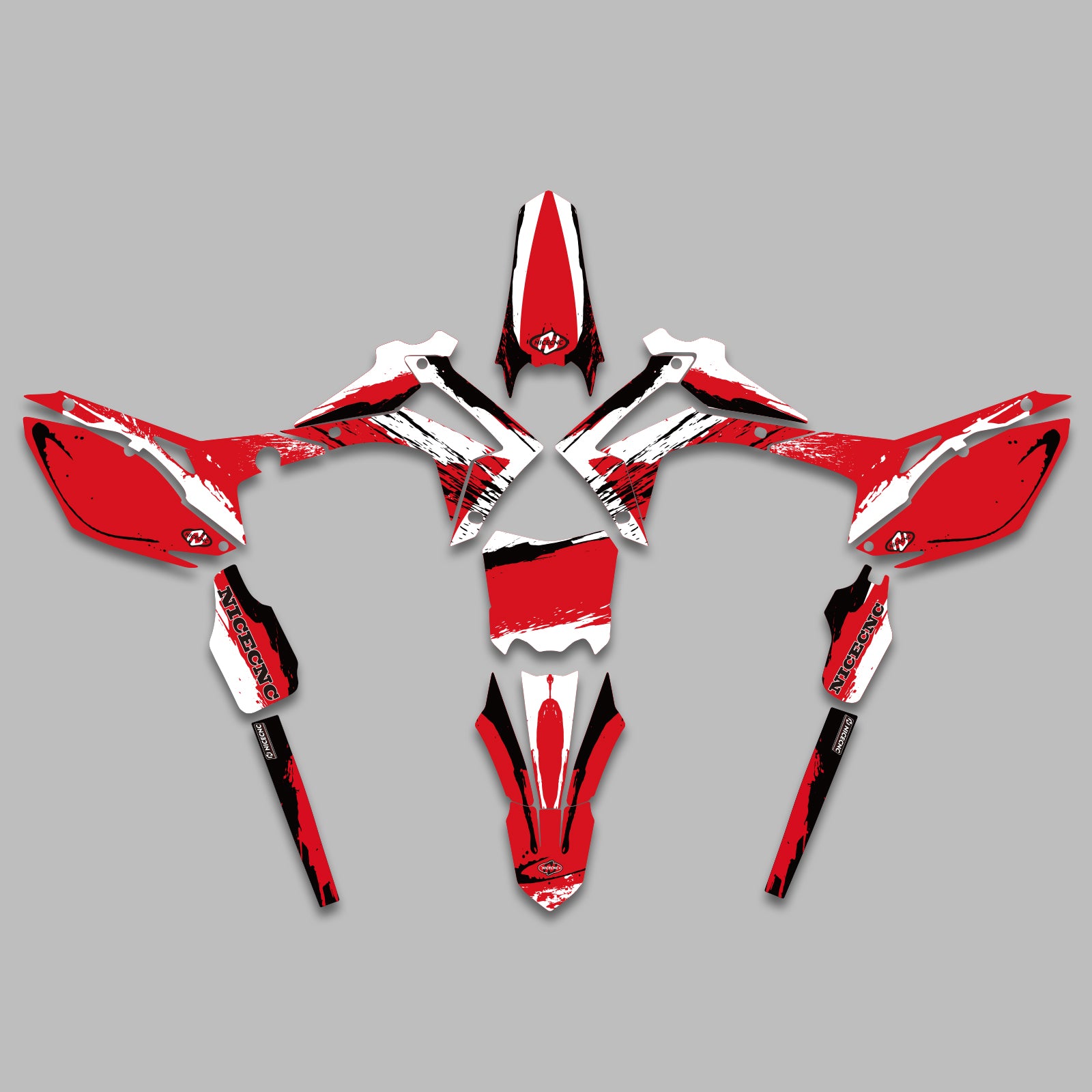 Full Graphics Decals Stickers Set For HONDA CRF250 2014-2017 CRF450 2013-2016