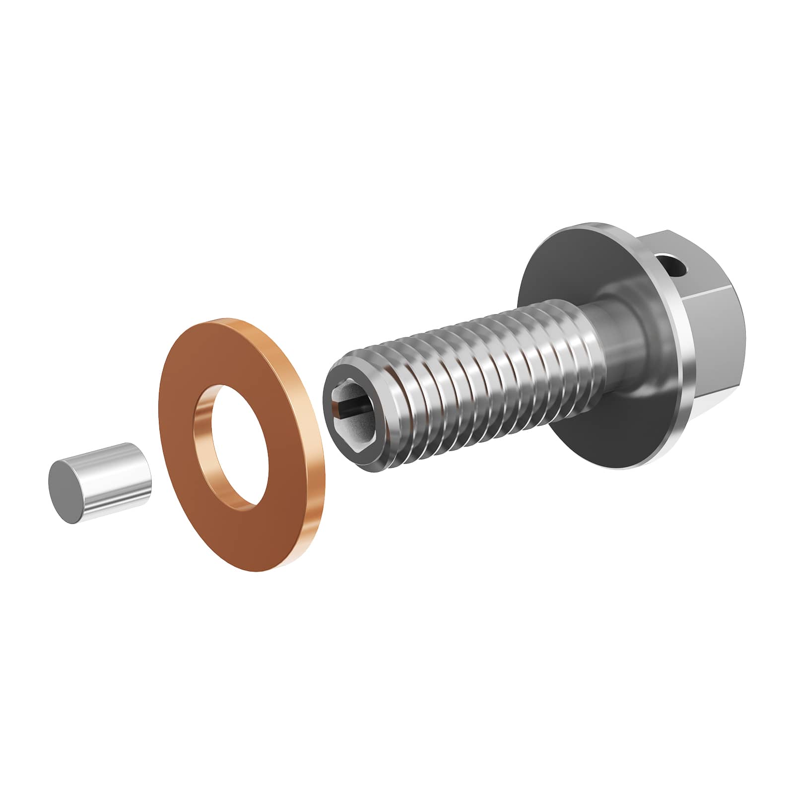 Magnetic Oil Drain Bolt Plug Screw For Honda CRF250R 2004-2016 CRF450R 09-16 Suzuki RMZ250 2013-2016 RMZ450 08-16