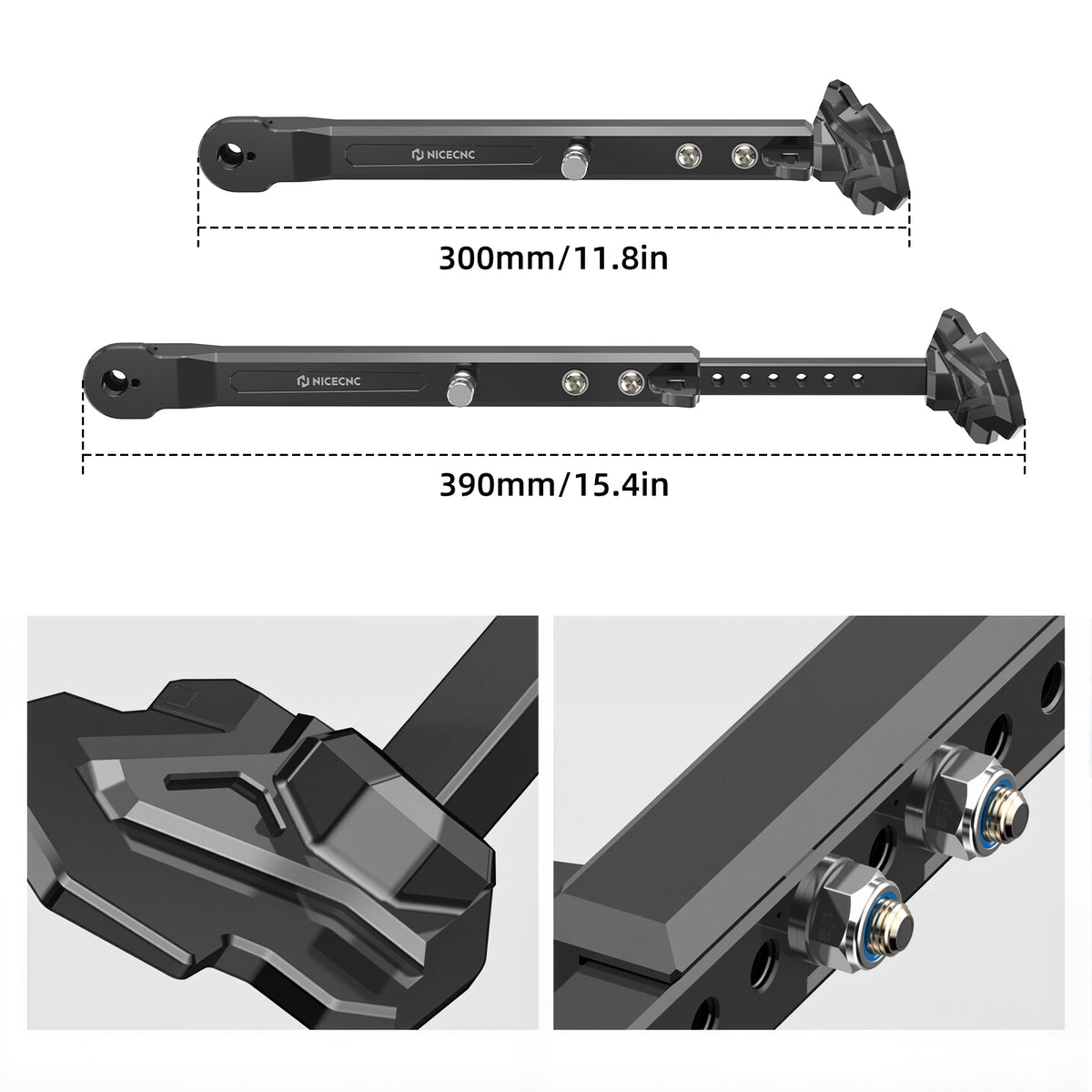 Adjustable Kickstand Side Stand For Honda CRF300L / Rally  2021-2026