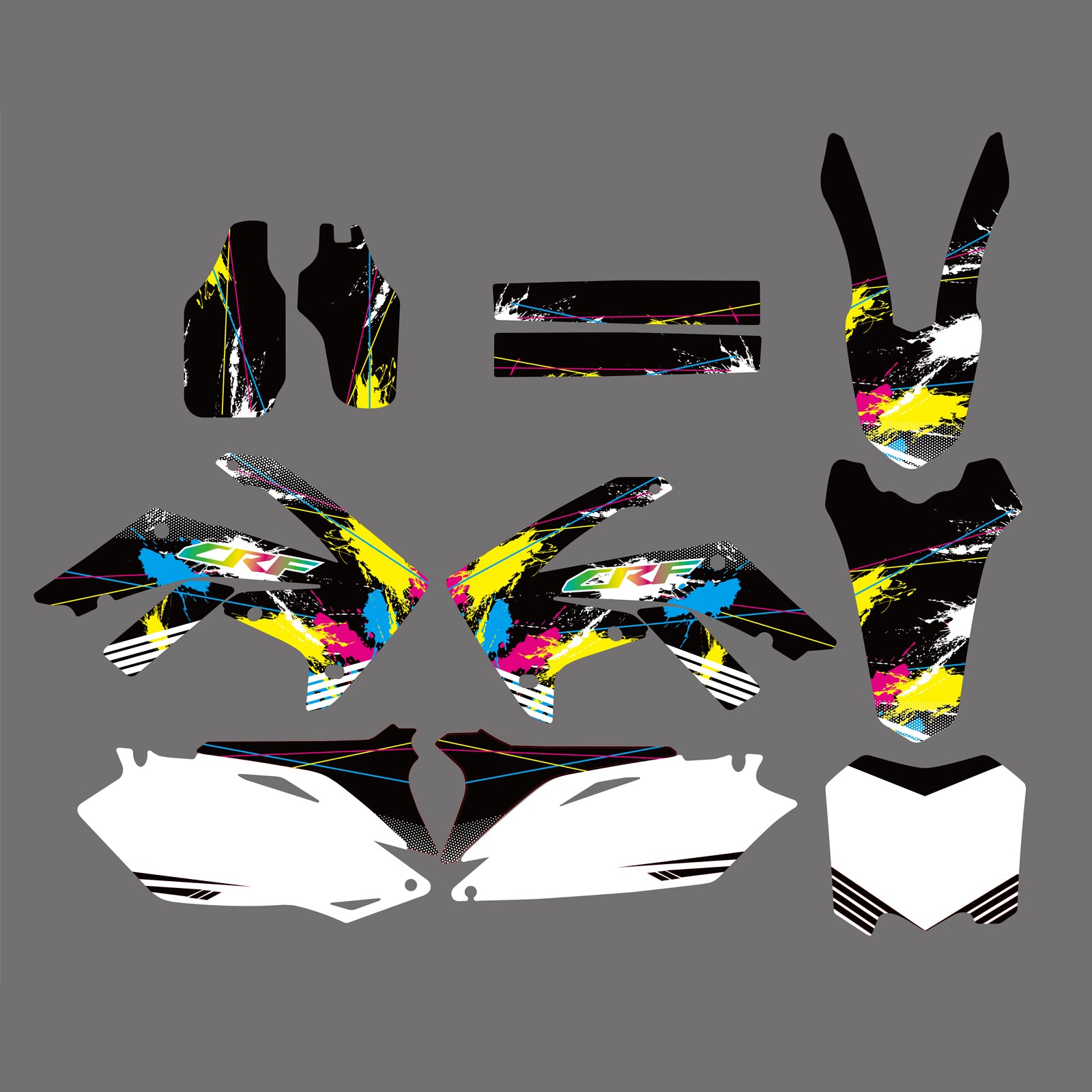 Motorcycle Graphics Decals Stickers For HONDA CRF250 2010-2013 CRF450 2009-2012