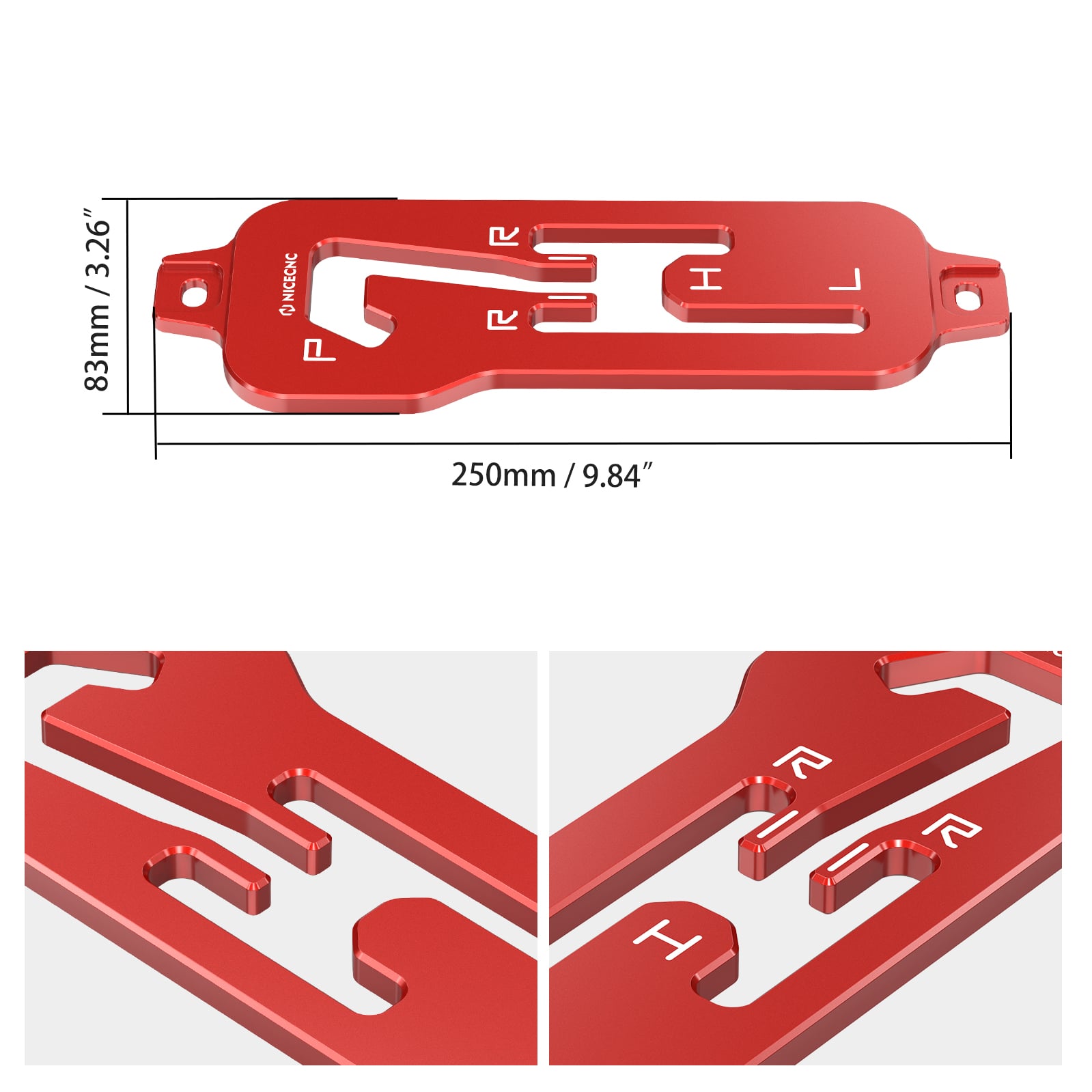 UTV Gear Shifter Plate Gate Trim Panel For Honda Talon 1000R 1000X