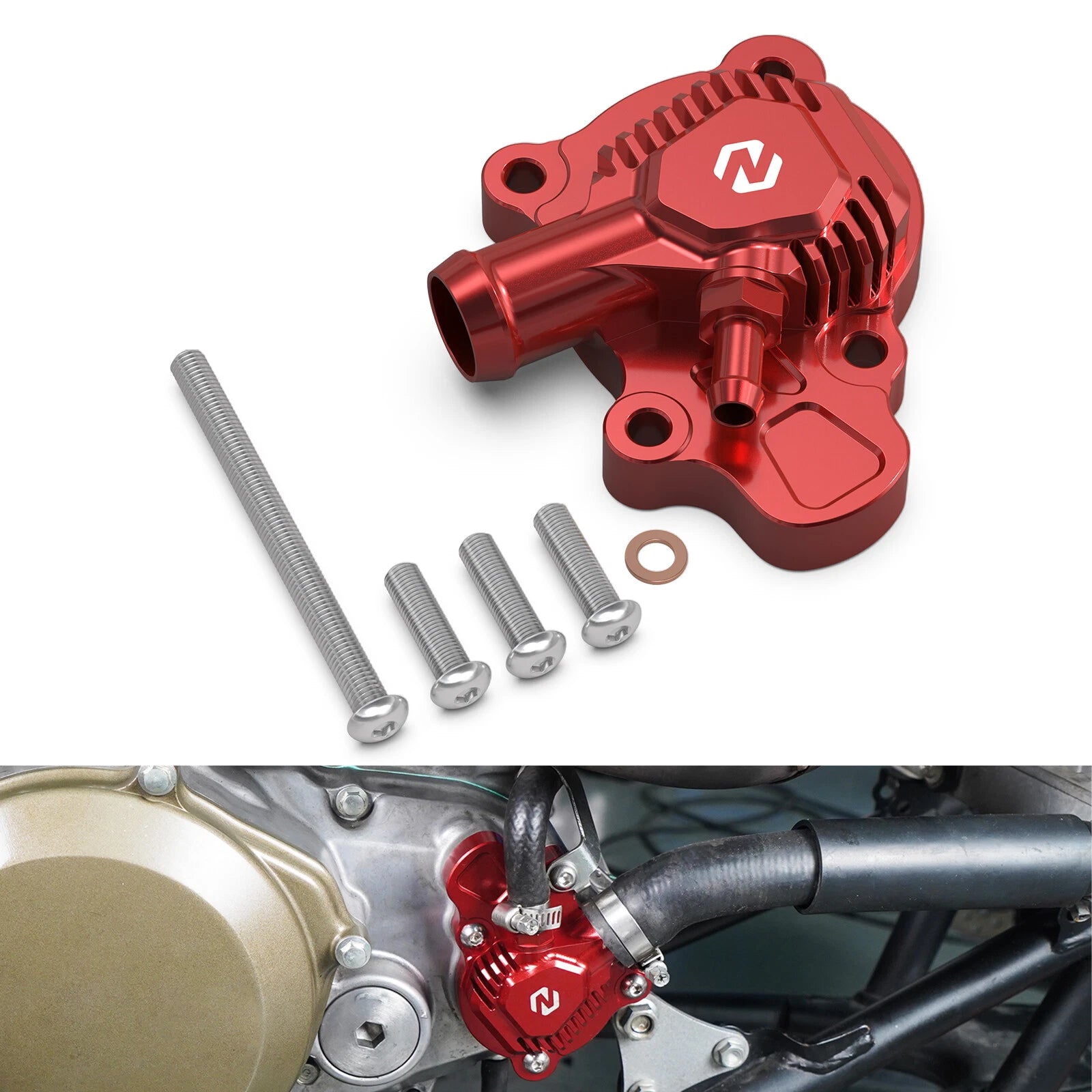 ATV Water Pump Housing Cover Guard For Honda TRX 450 R / ER 06-14