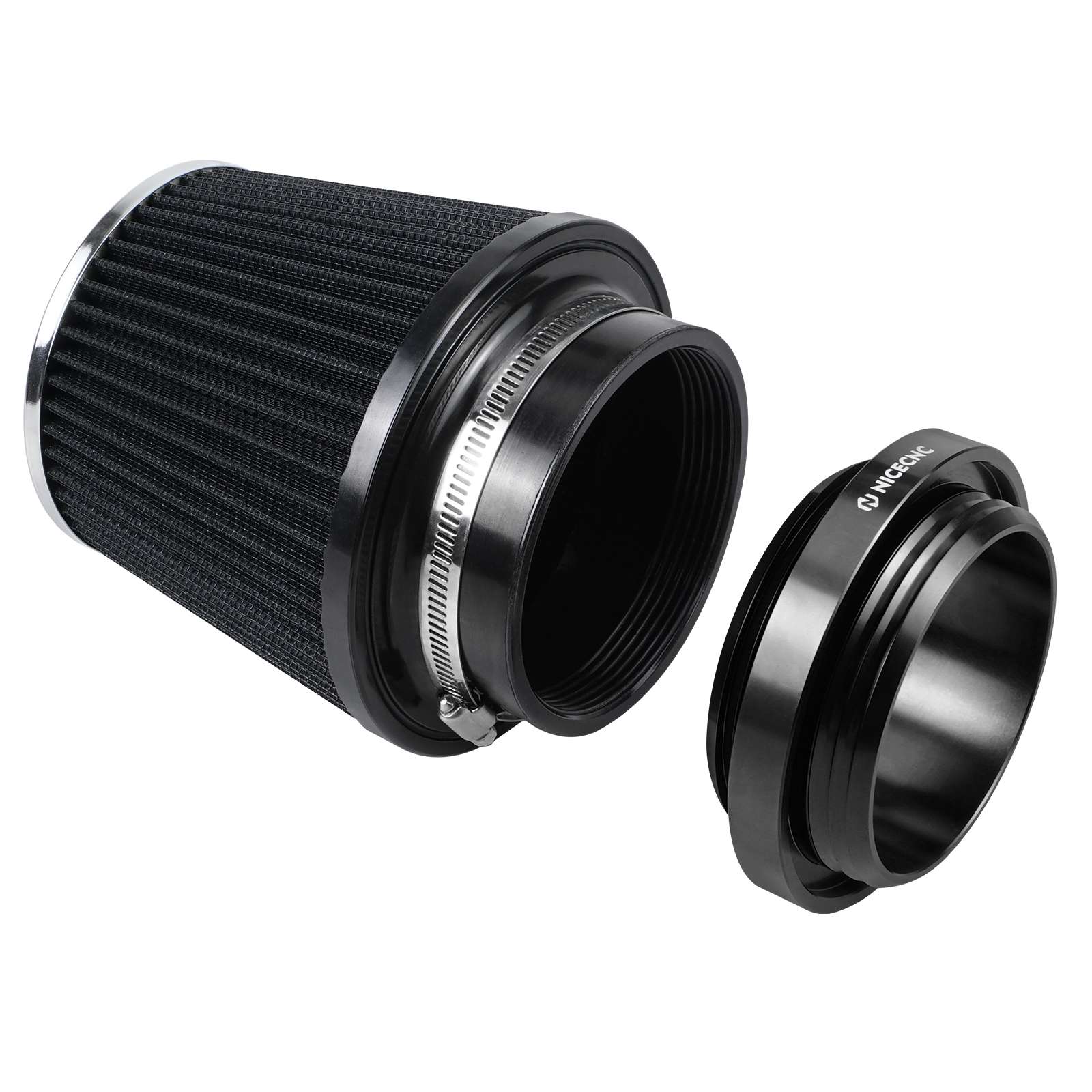 High-Flow Air Filter Intake Cleaner Airbox Lid Cover Kit For Honda TRX450 R / ER