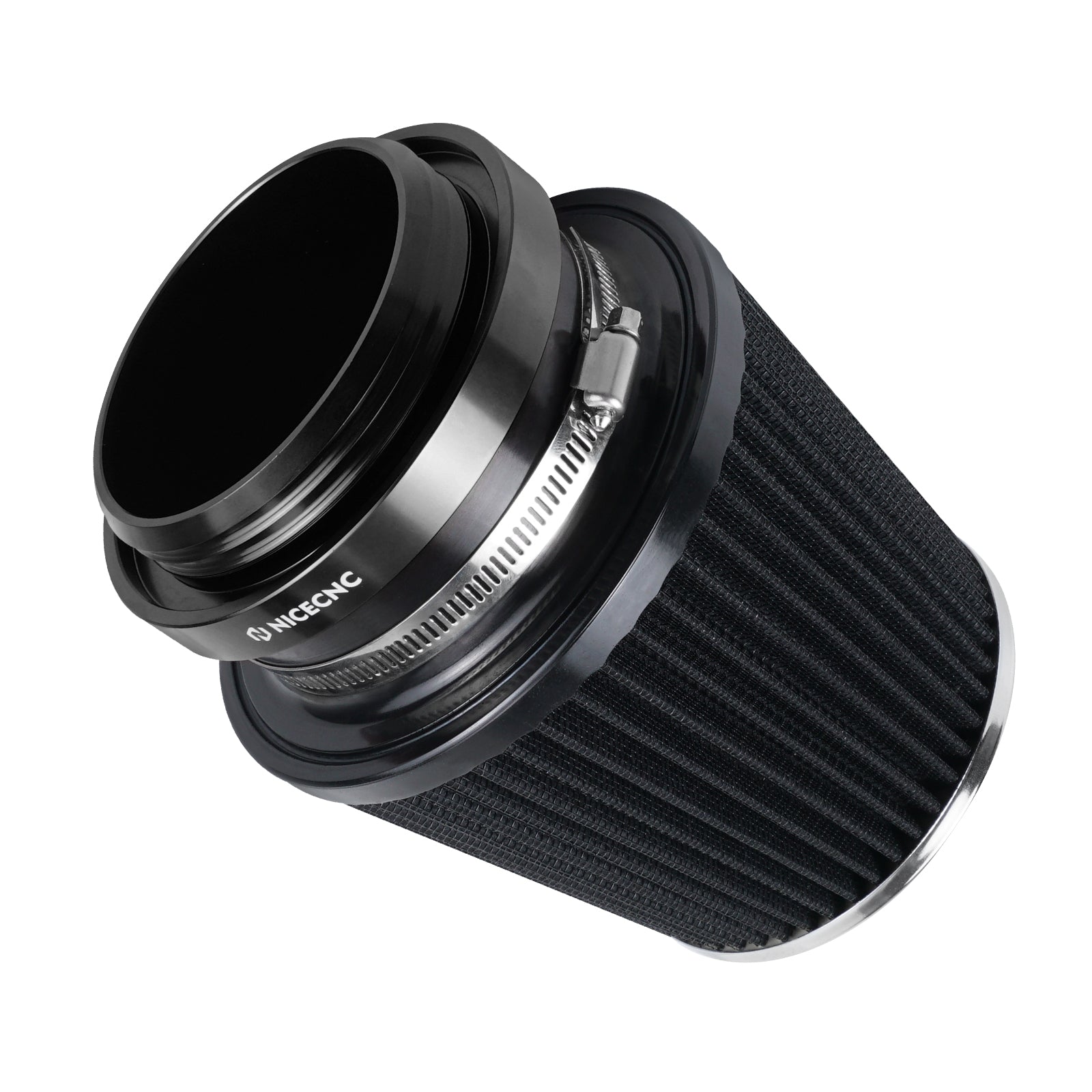 High-Flow Air Filter Intake Cleaner w/Adapter Kit For Honda TRX450R TRX450ER