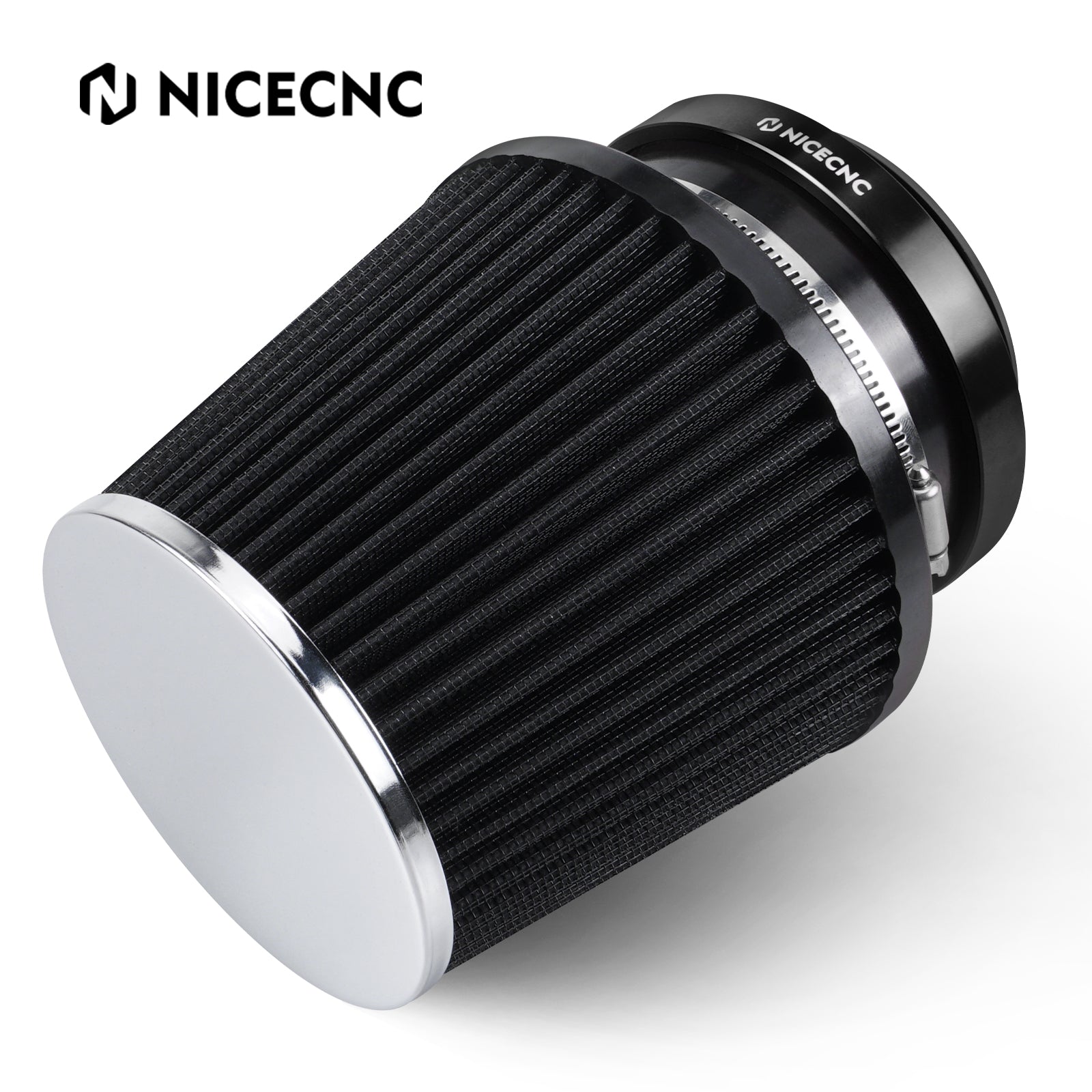 High-Flow Air Filter Intake Cleaner w/Adapter Kit For Honda TRX450R TRX450ER