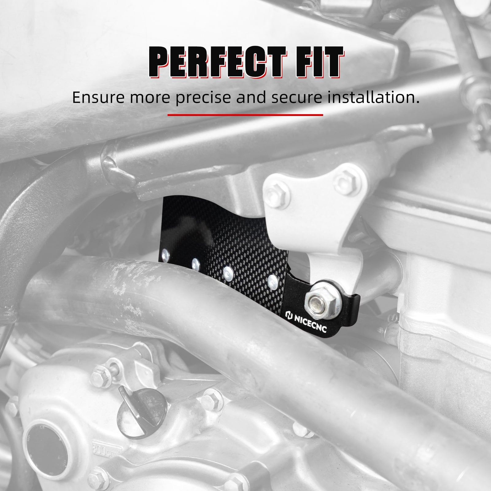 ATV Carbon Fiber Carburetor Heat Shield Cover For Honda TRX450R TRX450ER