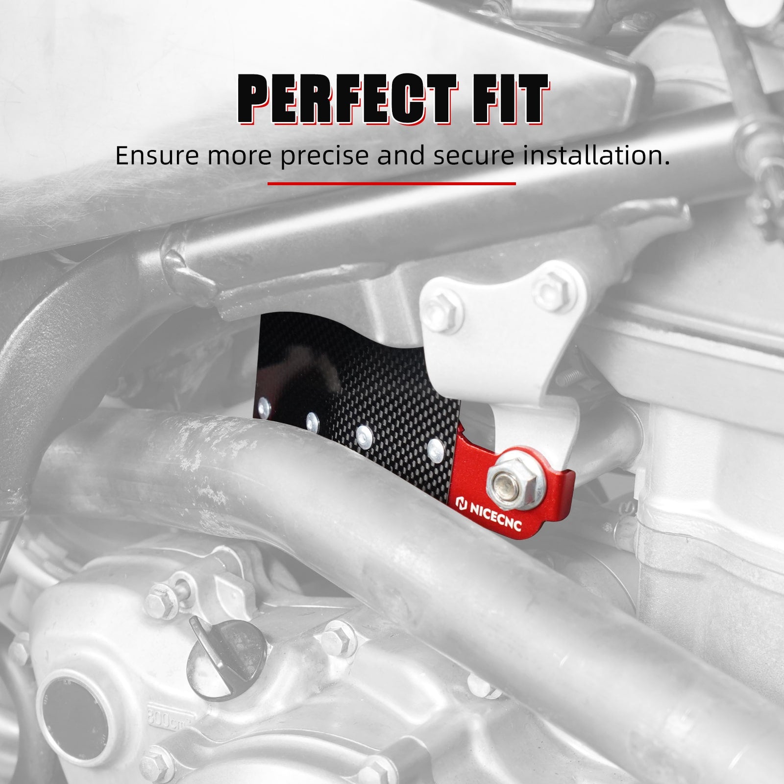 ATV Carbon Fiber Carburetor Heat Shield Cover For Honda TRX450R TRX450ER