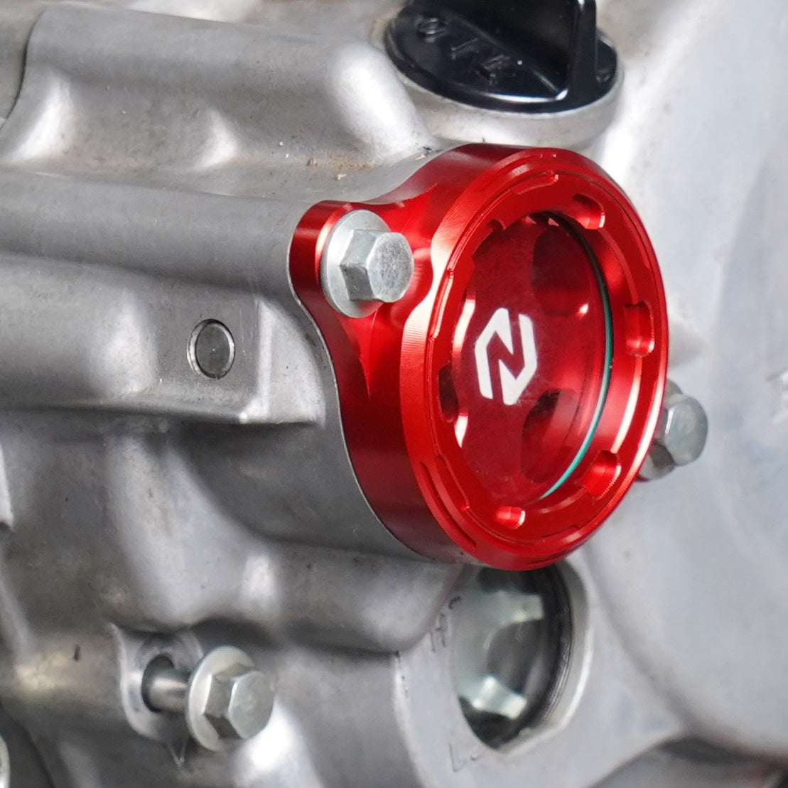 Transparent Clear Oil Filter Cover For Honda TRX450R TRX450ER CRF450R/X