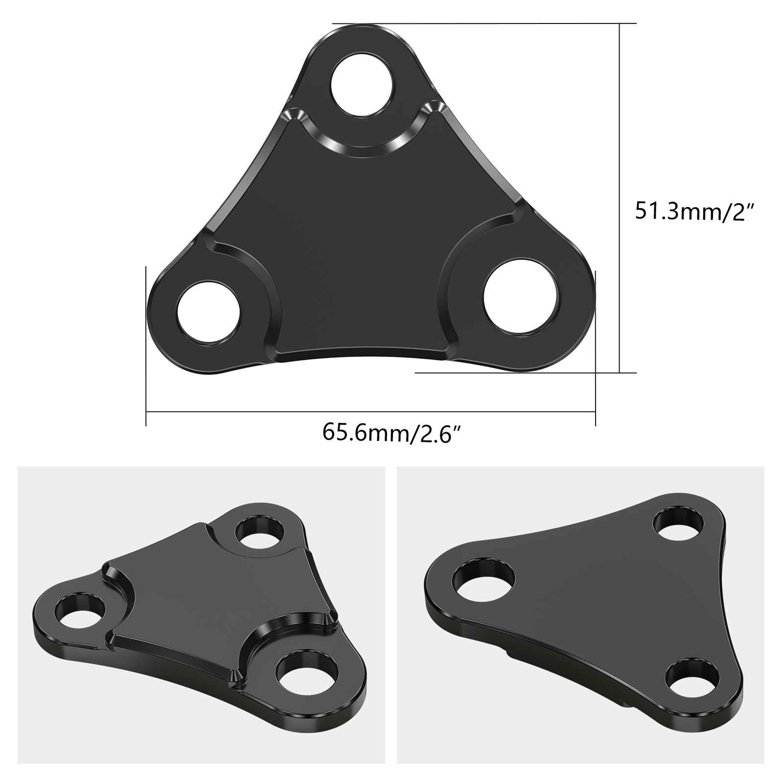 ATV Engine Stay Mount Hanger Brackets For Honda TRX450R TRX450ER 06-14