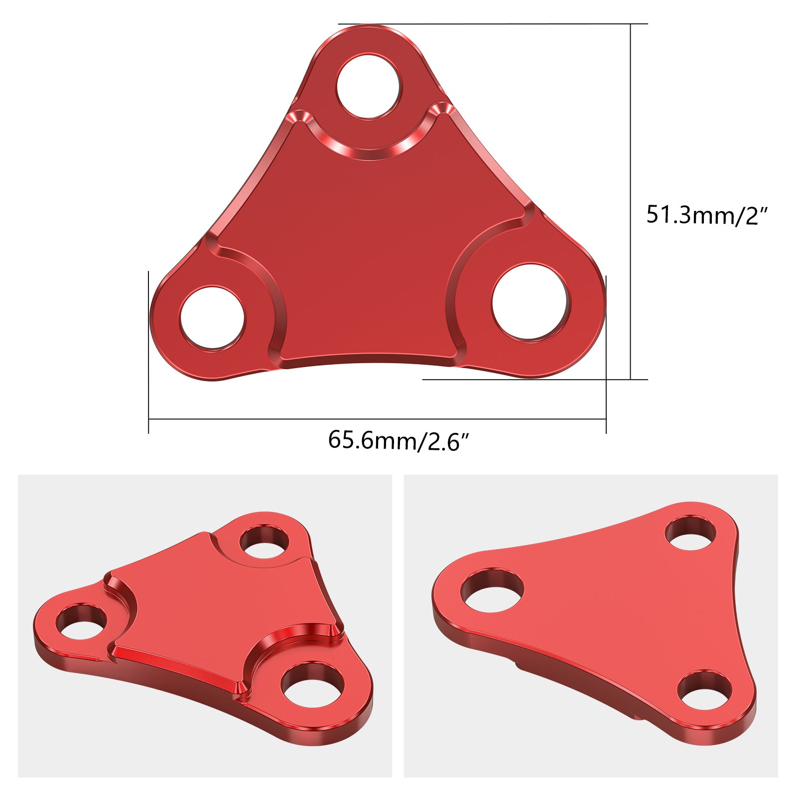 ATV Engine Stay Mount Hanger Brackets For Honda TRX450R TRX450ER 06-14