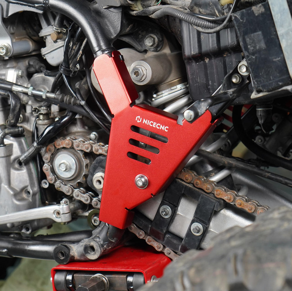 Kit Plaques De Protection Pour Quad Trx 450 Ess Protection Chassis Complete Robuste Et Durable main image 0