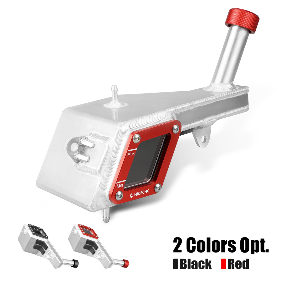 Honda TRX 450 R ER ATV Clear Radiator Reservoir Coolant Tank