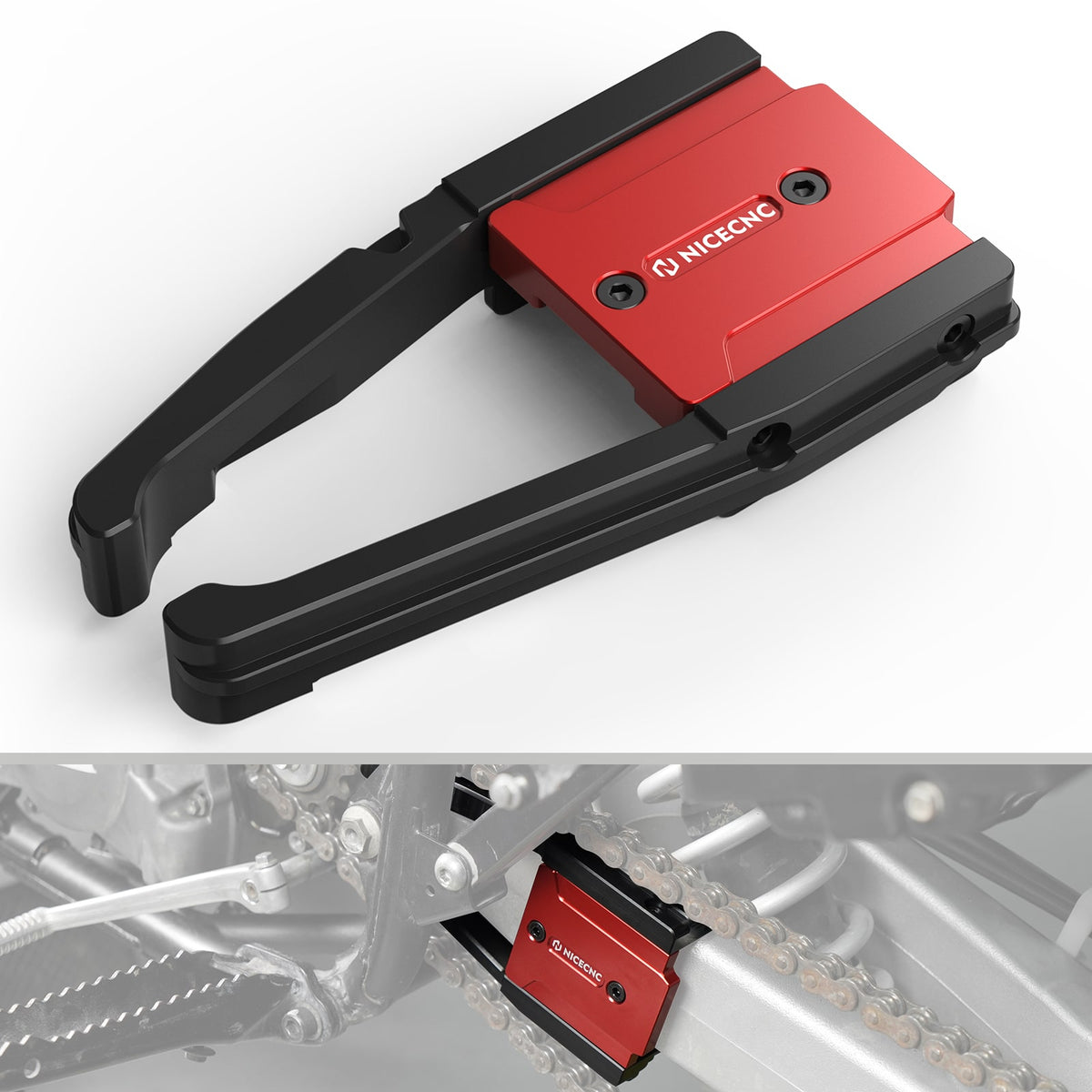 ATV Chain Slider Swingarm Chain Slider Buffer Guide For Honda TRX450R & TRX450ER ATV - OEM Replacement Trx450r Parts - Foto 3