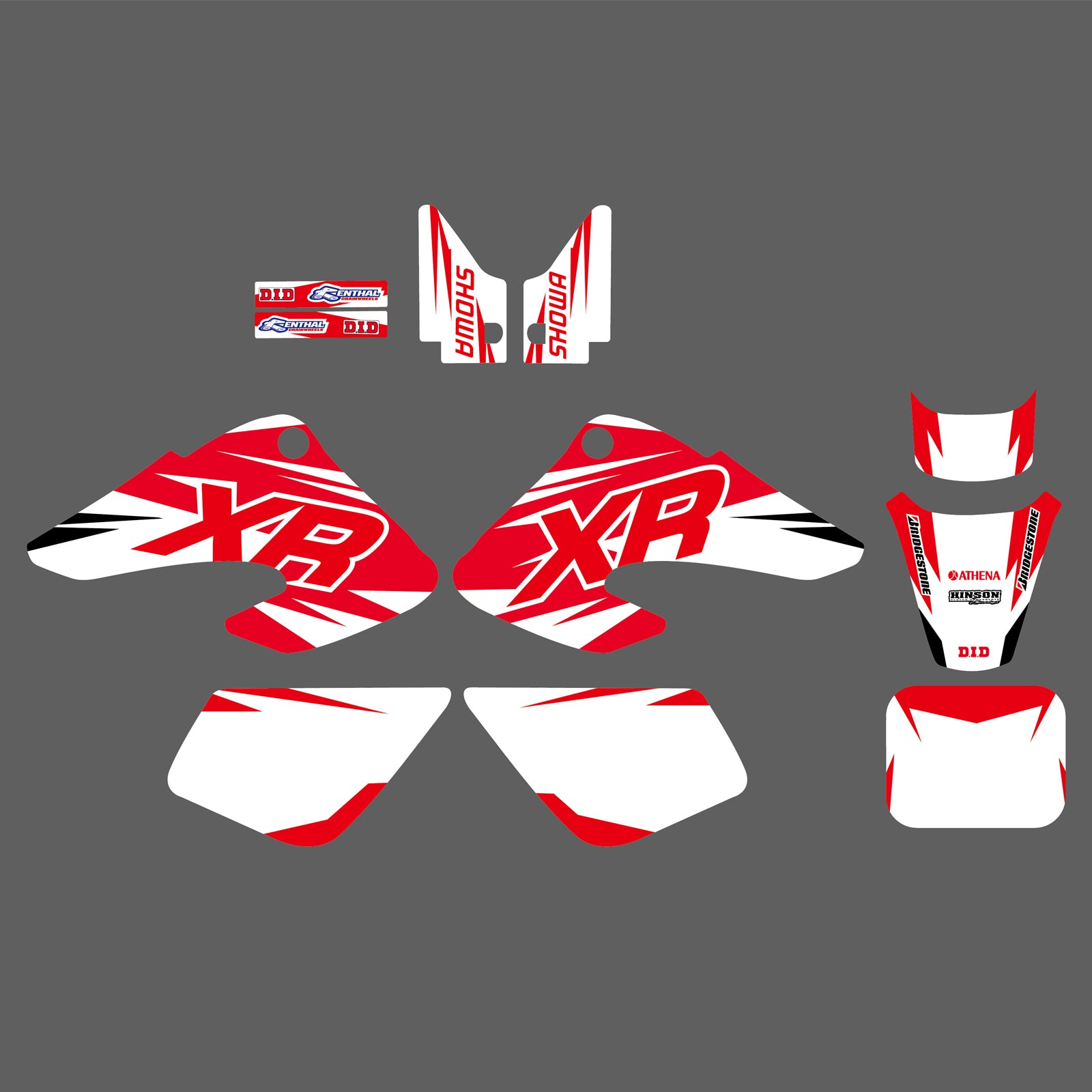 Motorcycle Graphics Stickers Fit for Honda XR50 2000-2003
