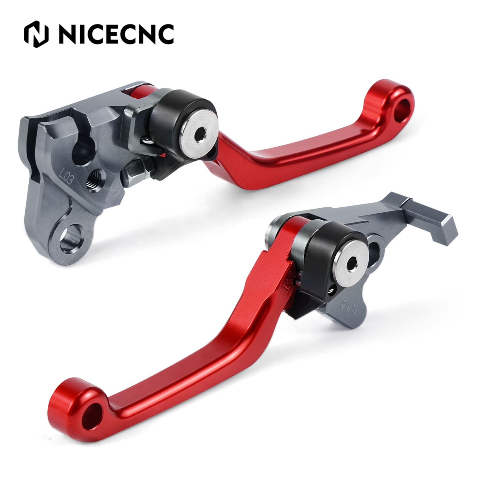 Pivot Dirtbike Brake Clutch Lever Set For Honda XR650L 1993-2023