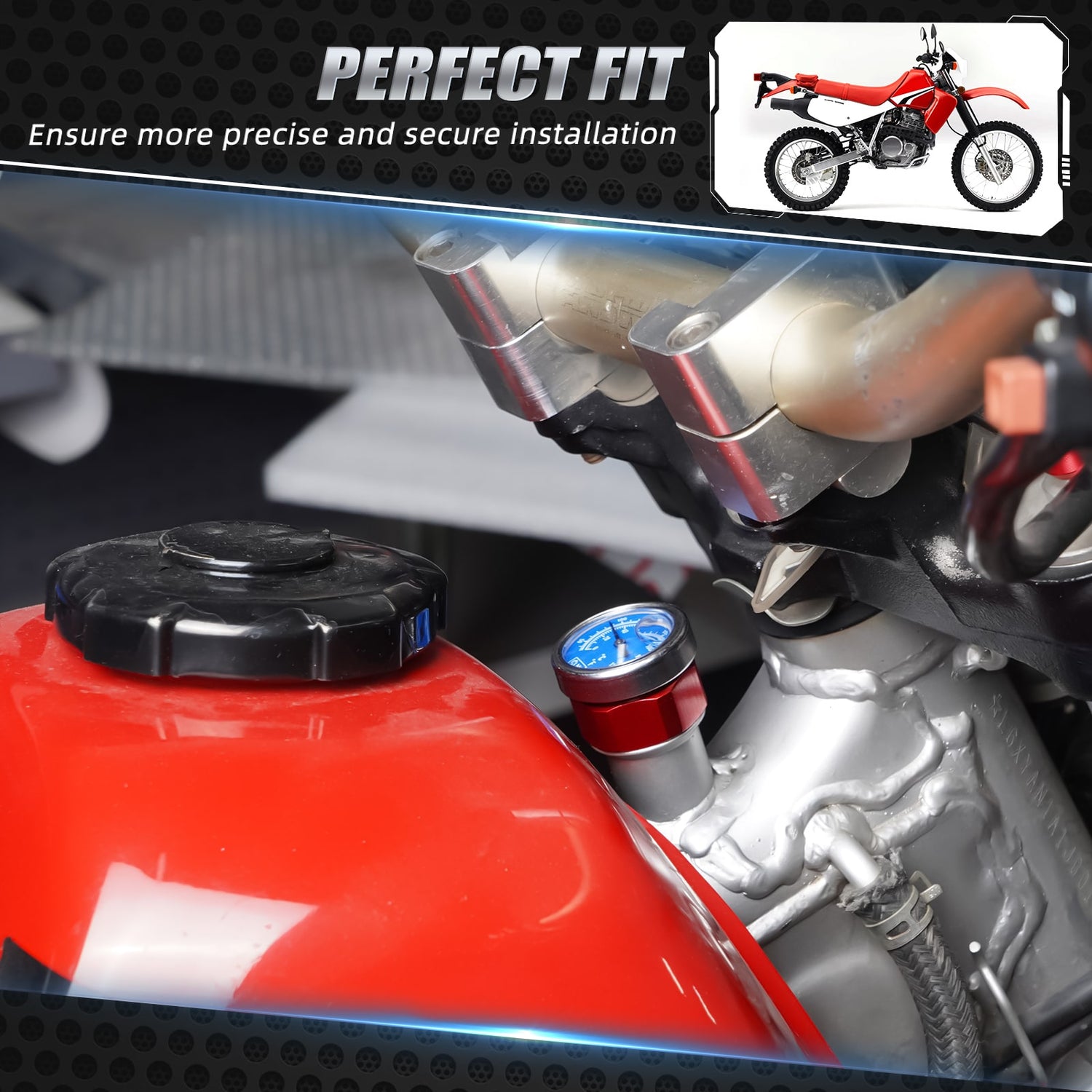 Oil Temperature Thermometer Dipstick For Honda XR650L 19932024