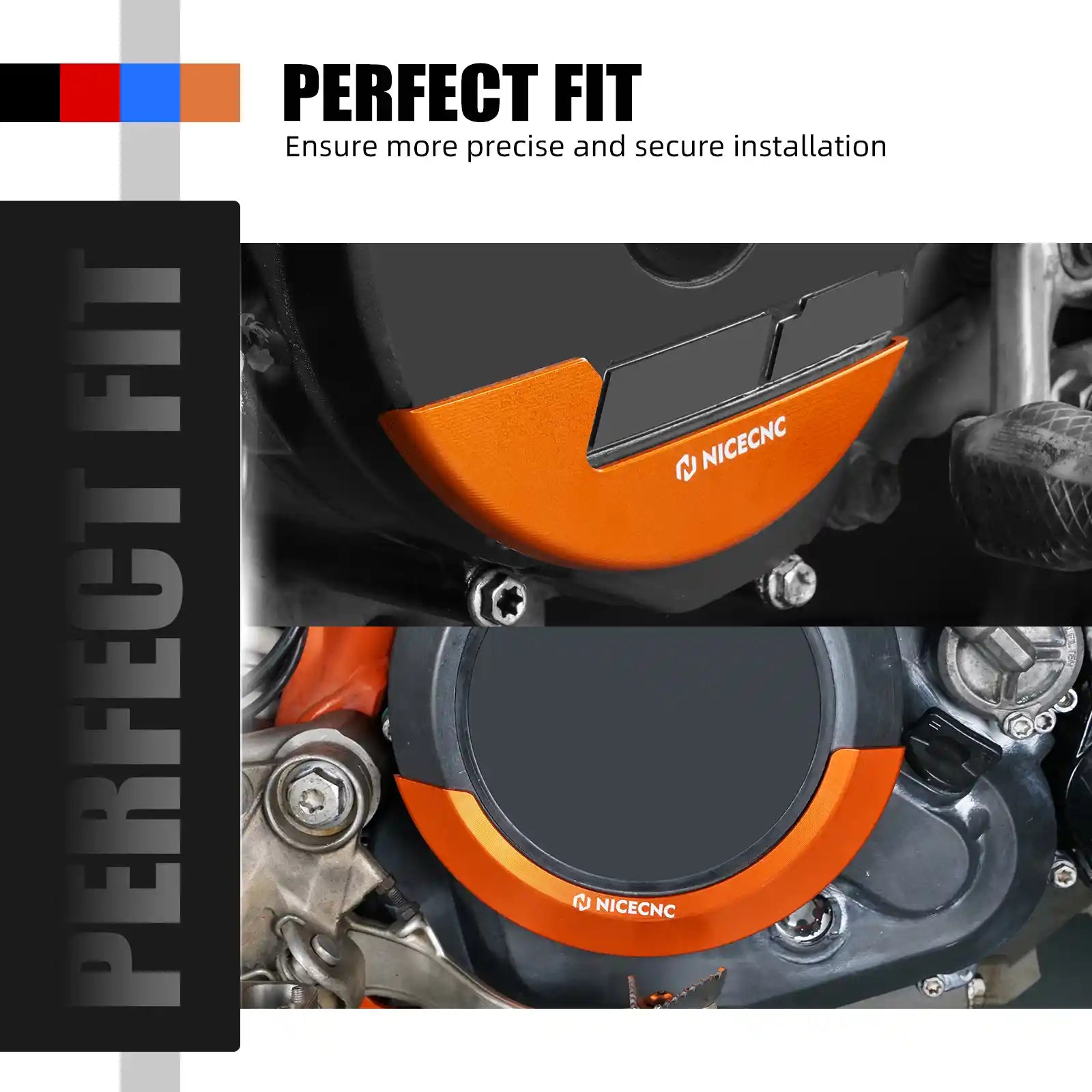 Engine Clutch Cover + Ignition Guard Kit For KTM 690 Enduro SMC R 2008-2025