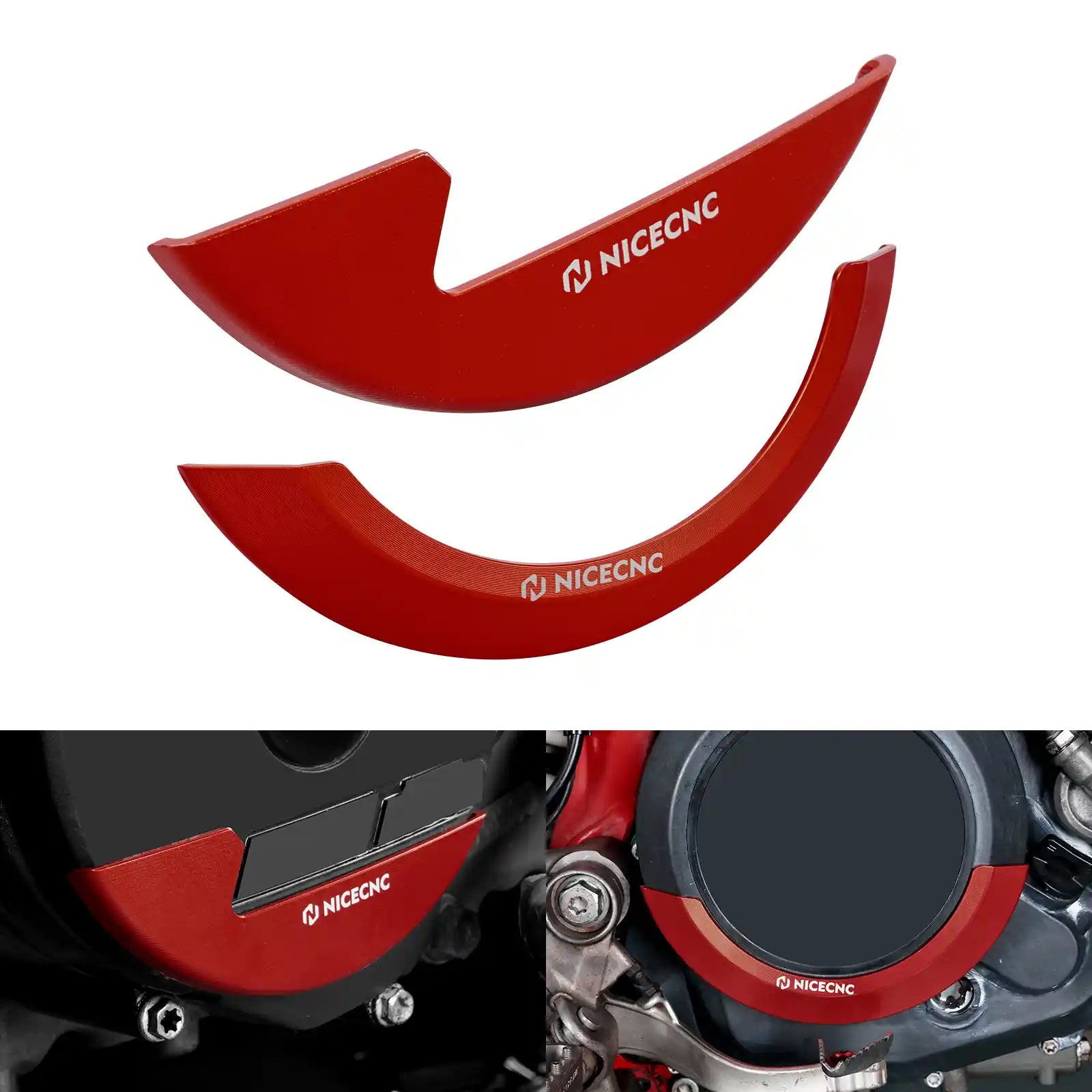 Engine Clutch Cover + Ignition Guard Kit For GasGas SM ES 700 2022-2025