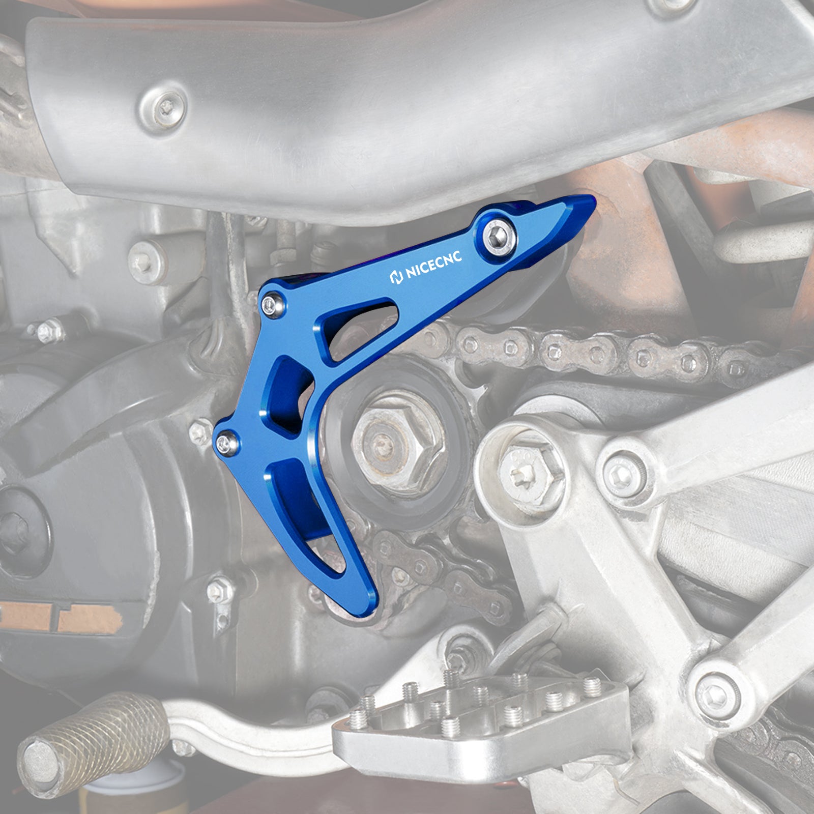 Sprocket Cover Case Saver Chain Guard For Husqvarna 701 Enduro Supermoto 16-23