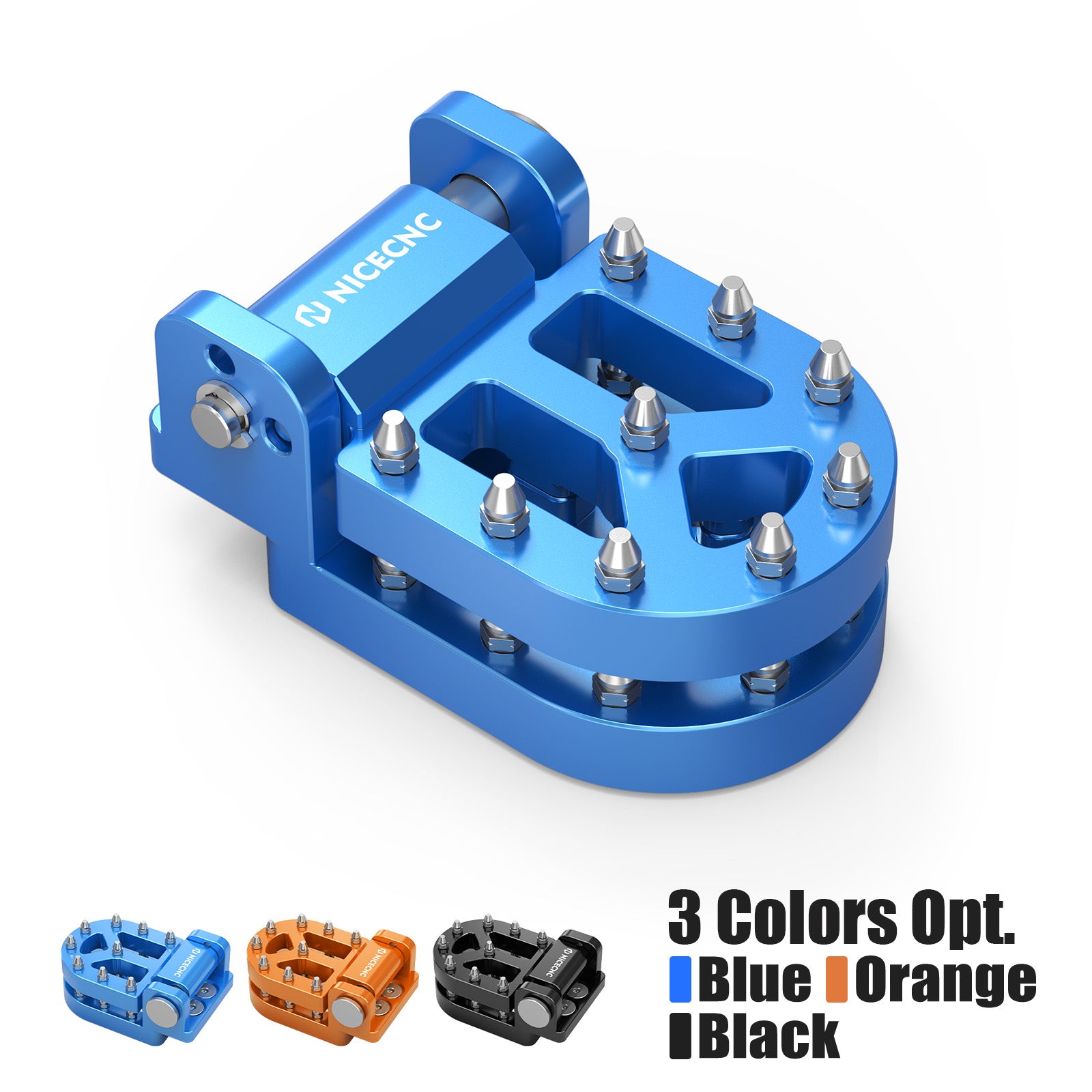 Dual Rear Brake Lever Step Plate Tip Pad For Husqvarna Norden 901 2022-2025