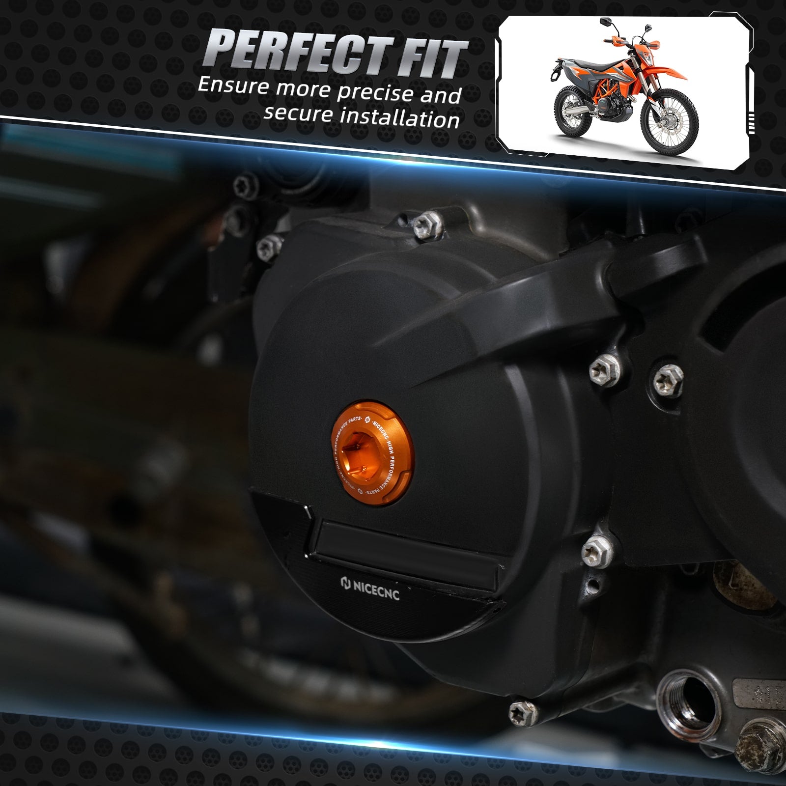 Engine Ignition Cover For KTM 250-350 SX-F XC-F 690 Enduro R 790 890 Adventure R