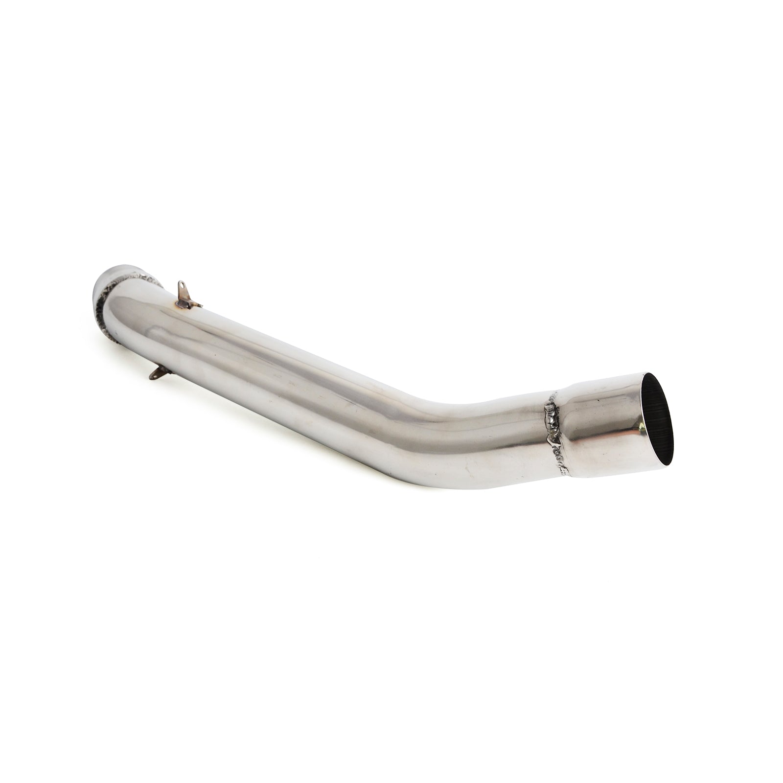 Motorcycle Stainless Steel Slip-On Exhaust Mid Pipe For Kawasaki Z750 Z750R 2007-2012
