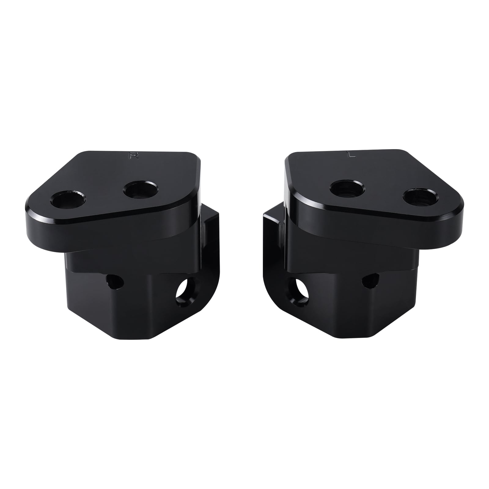 Footpeg Lowering Mounts Brackets Drop 25.4mm 1" For Kawasaki KLR650 1987-2018