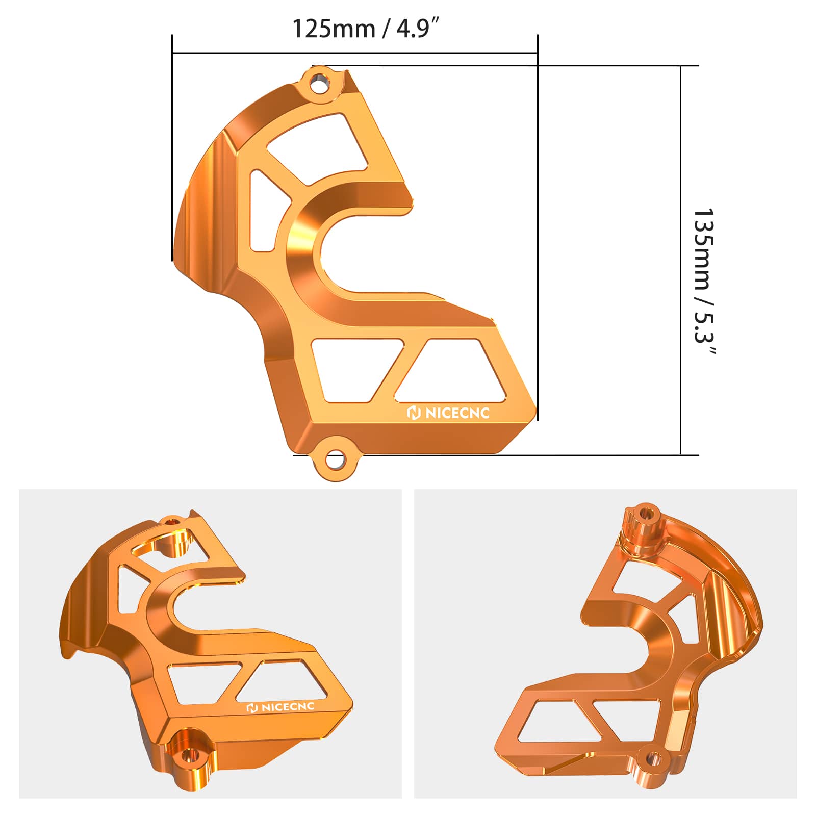 Sprocket Cover Guard Case Saver for KTM 1090 Adv R 17-19 1290 Super Duke GT 16-23