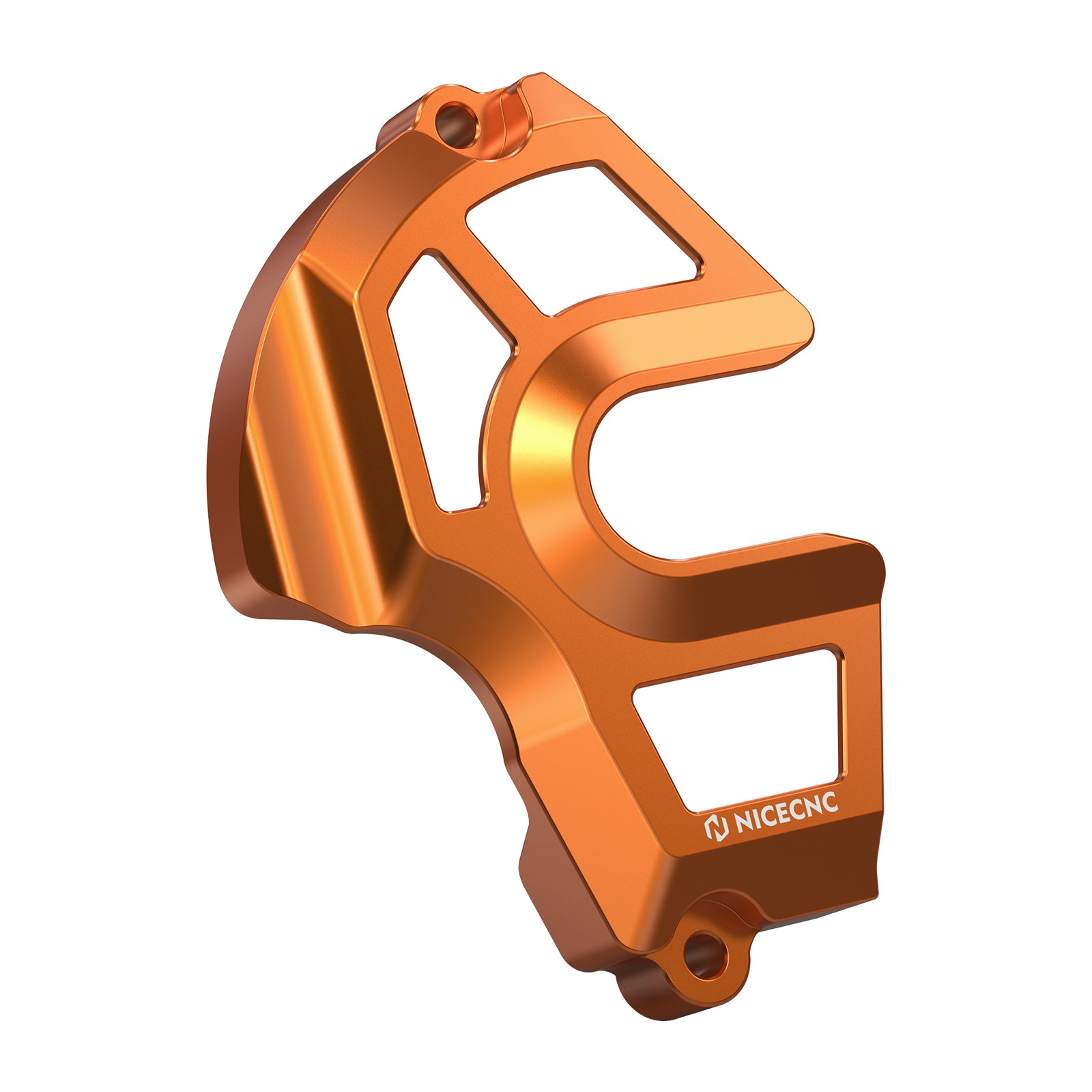 KKE Front Sprocket Cover Chain Guard Guide - Fits KX250F (2004-2016) & RMZ250 (2004-2006) - Green Anodized Aluminum